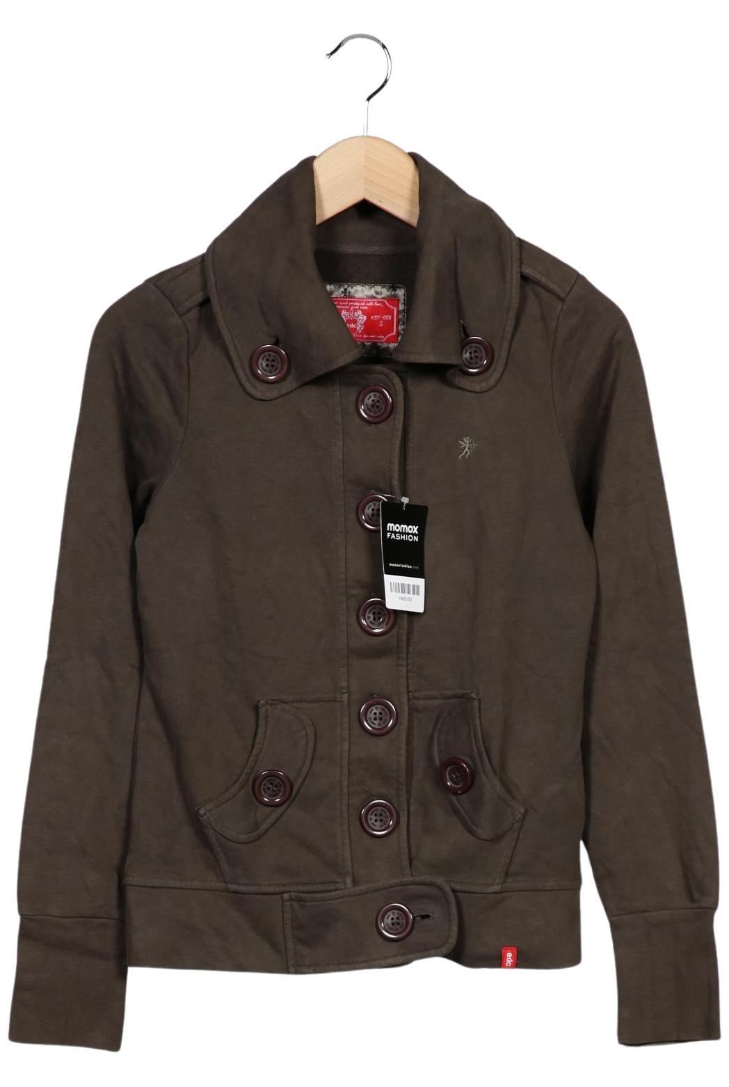 

edc by Esprit Damen Sweatshirt, braun, Gr. 36