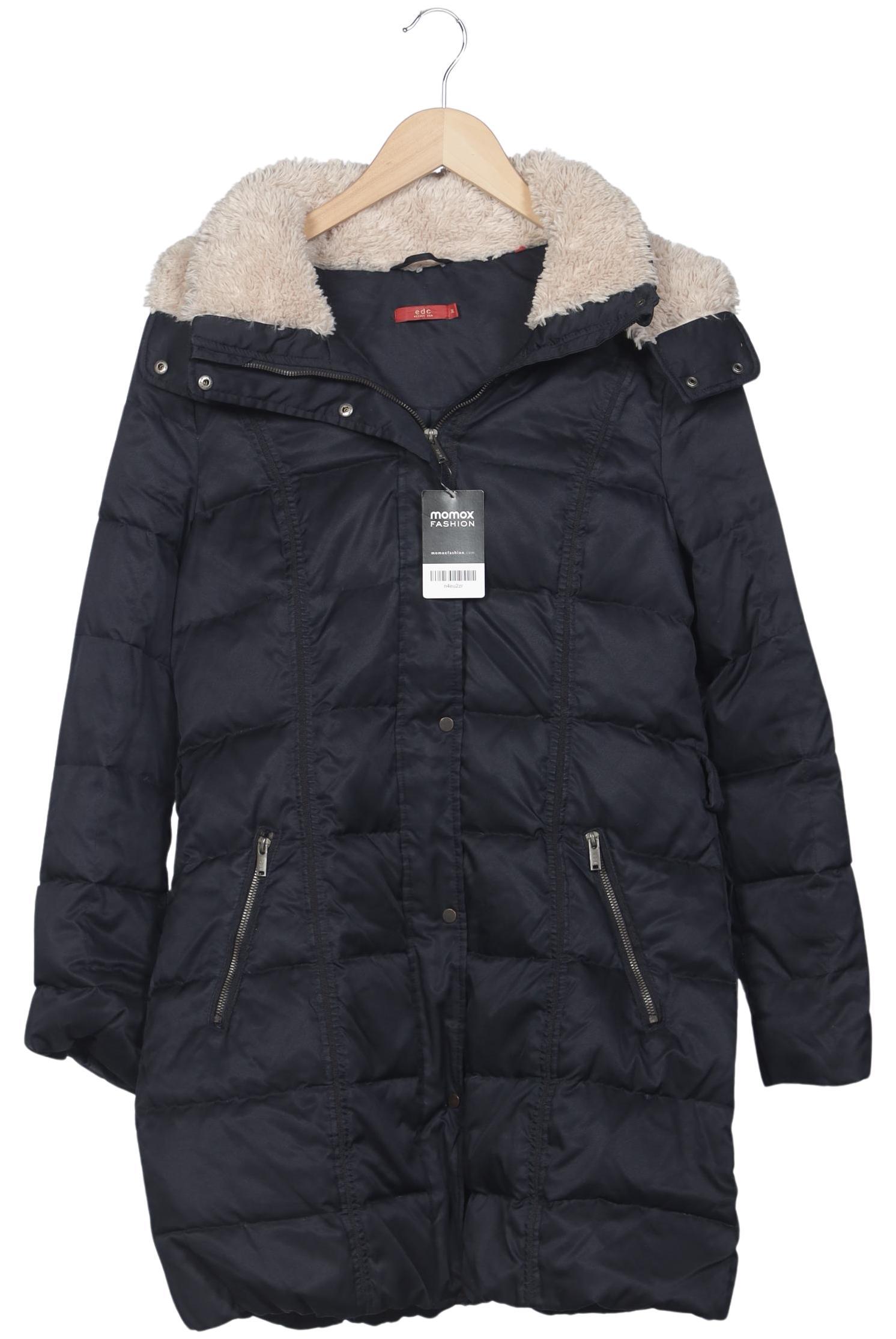 

edc by Esprit Damen Mantel, marineblau, Gr. 44