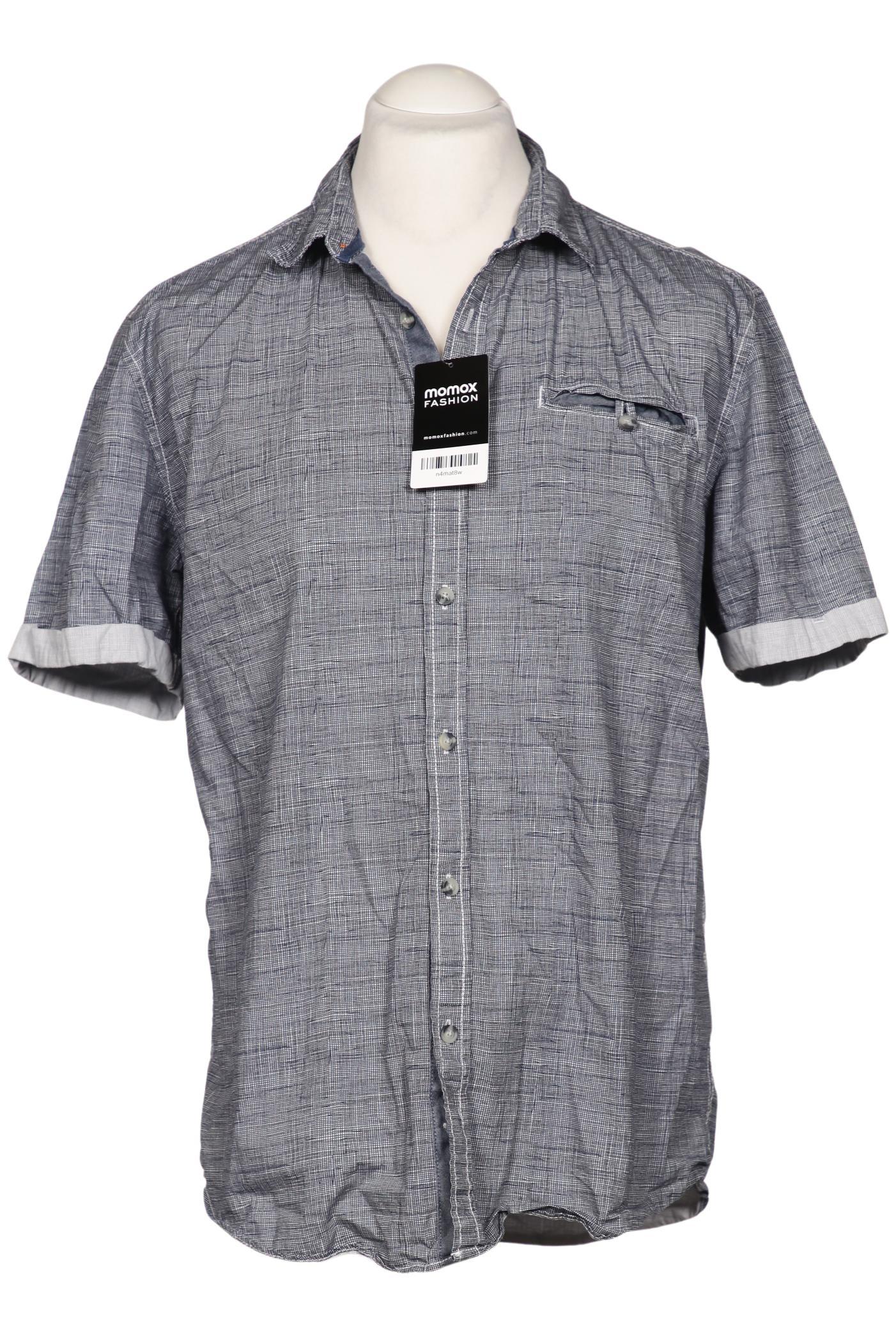 

edc by Esprit Herren Hemd, blau, Gr. 52