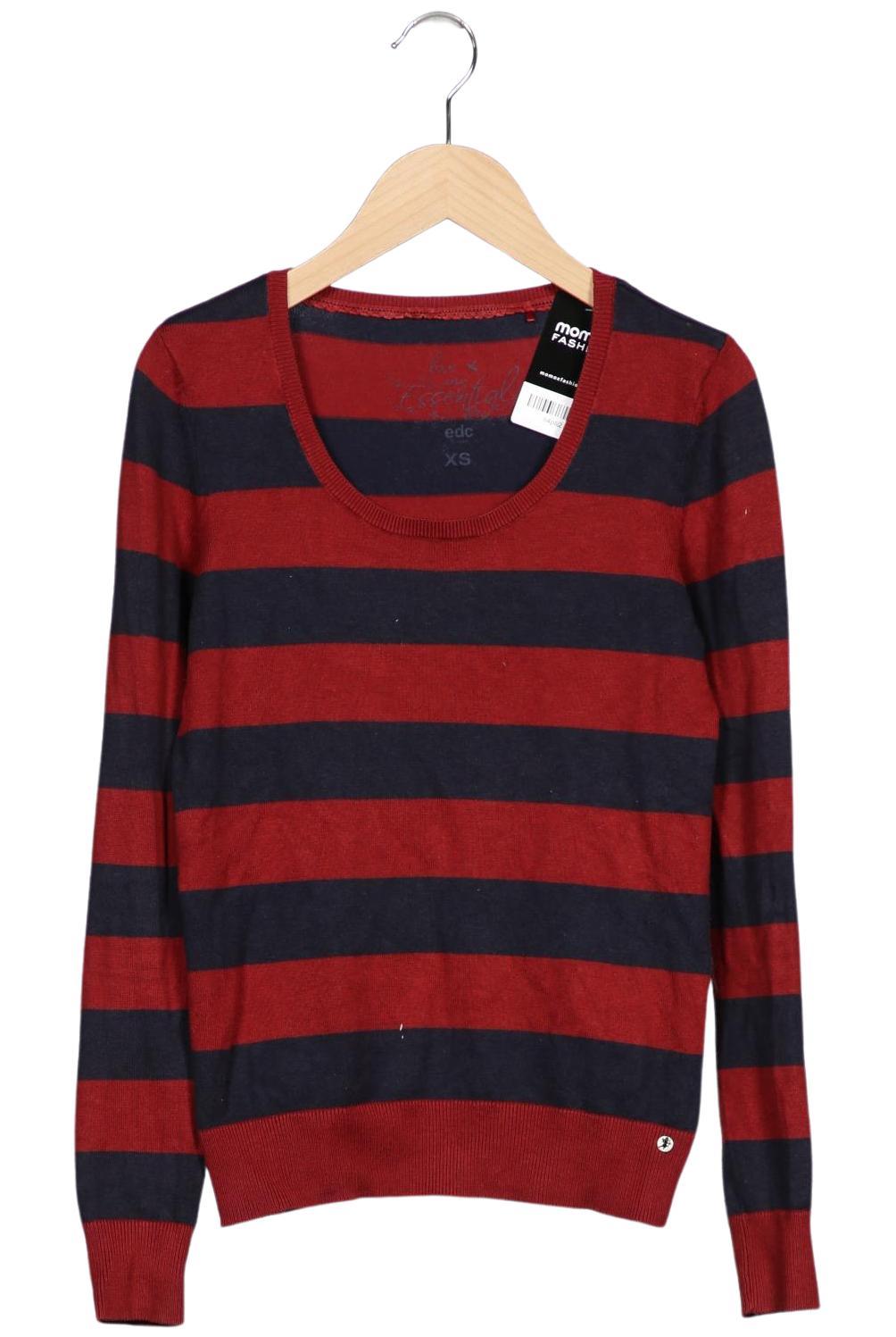 

edc by Esprit Damen Pullover, mehrfarbig, Gr. 34