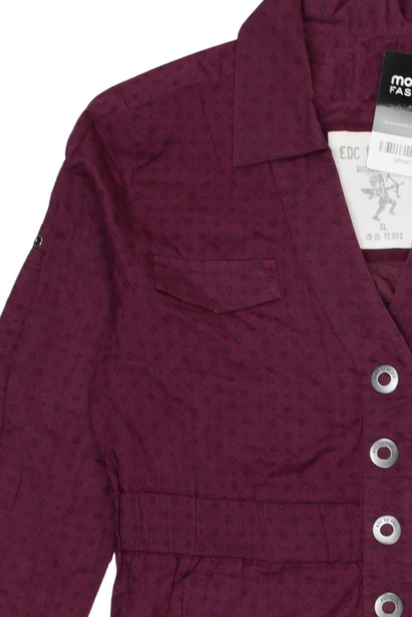 Thumbnail - edc by Esprit Mädchen Kleid, bordeaux, Gr. 170