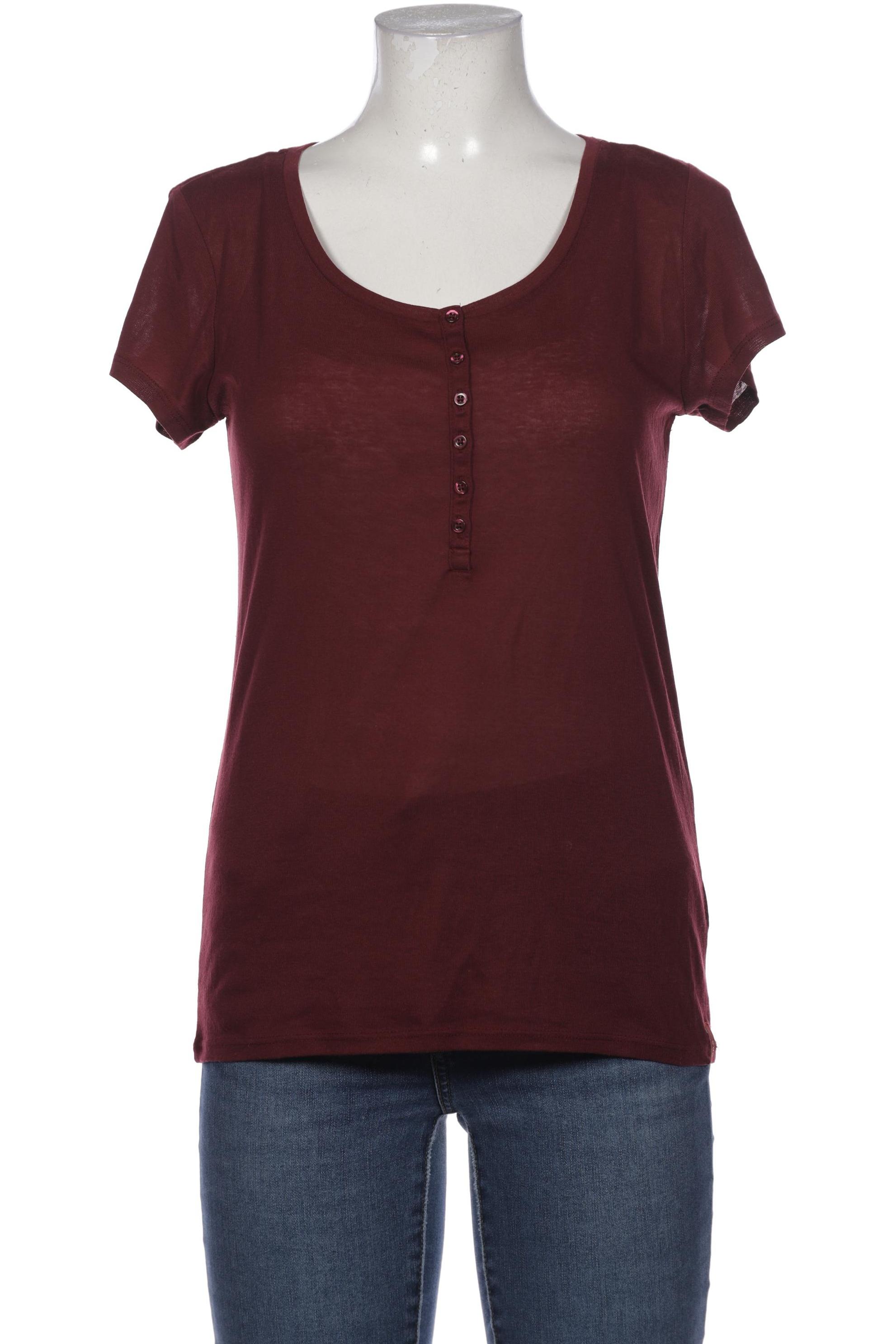 

edc by Esprit Damen T-Shirt, bordeaux, Gr. 42