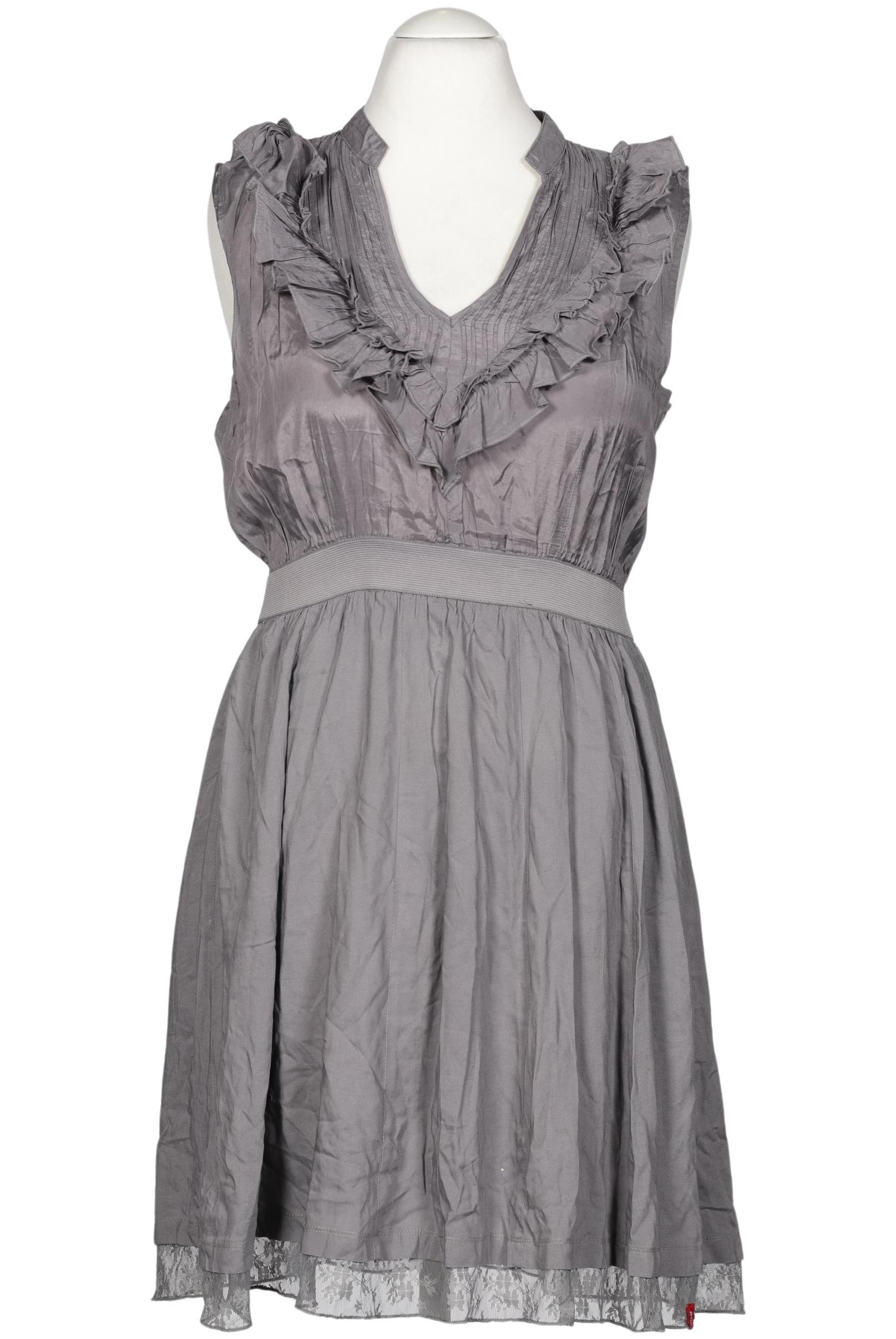 

edc by Esprit Damen Kleid, grau, Gr. 42