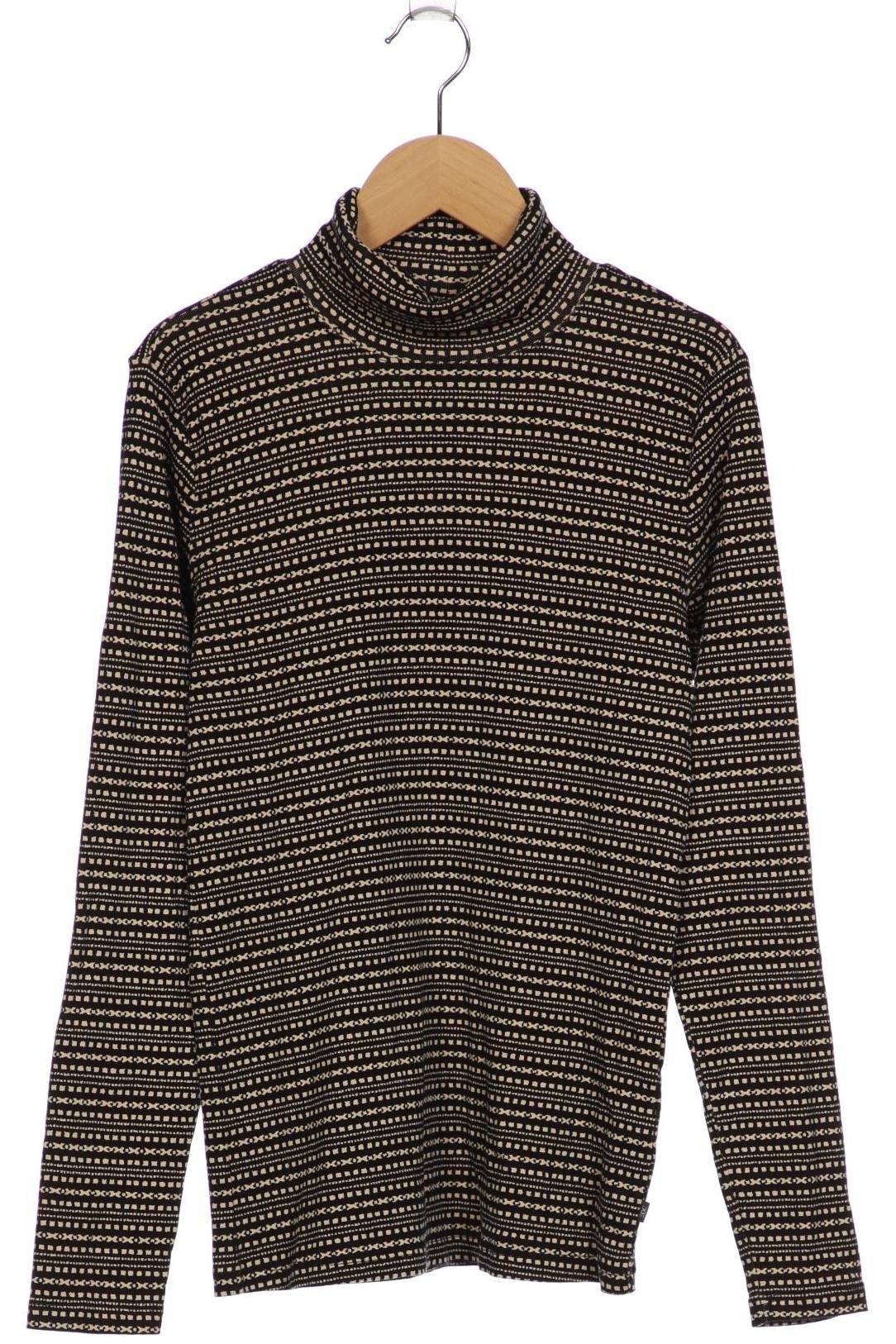 

edc by Esprit Damen Langarmshirt, schwarz, Gr. 38