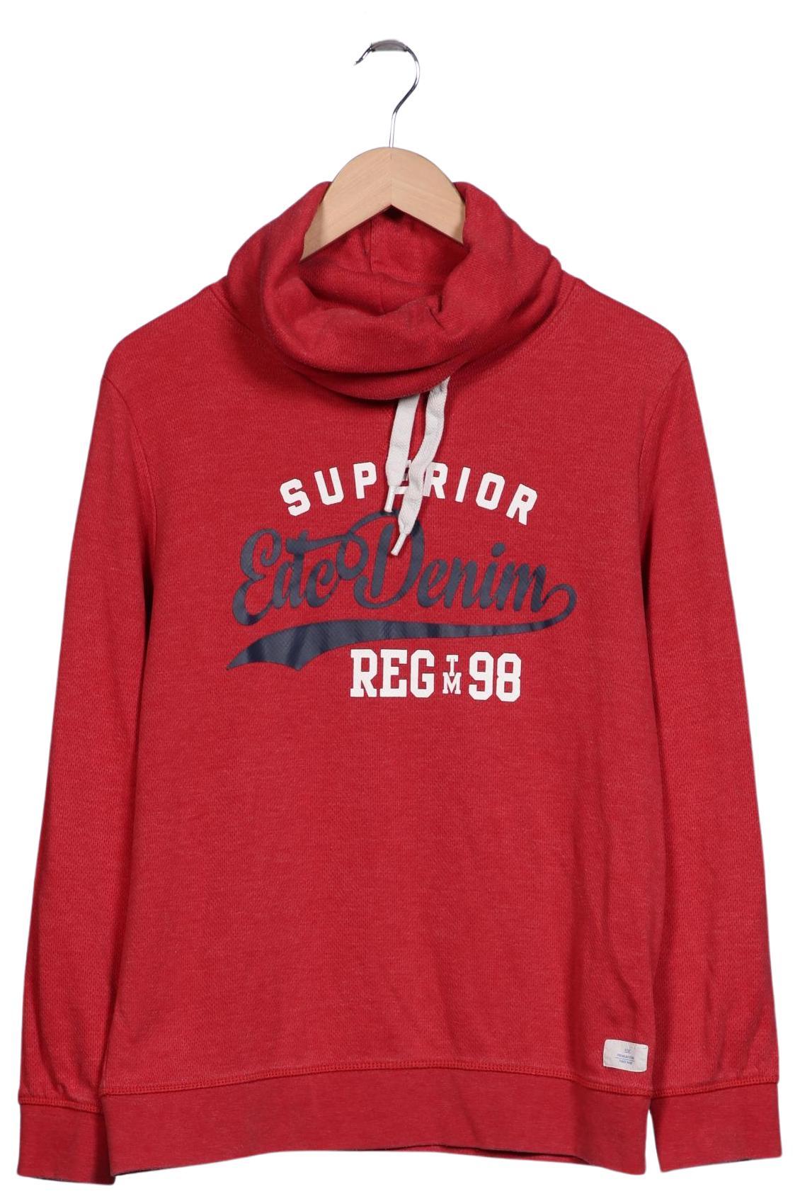 

edc by Esprit Herren Sweatshirt, rot, Gr. 48