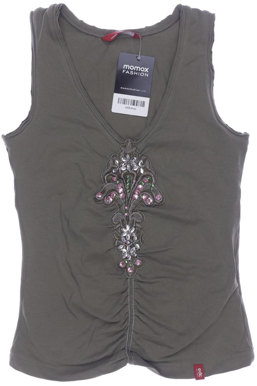 

edc by Esprit Damen Top, grün, Gr. 34