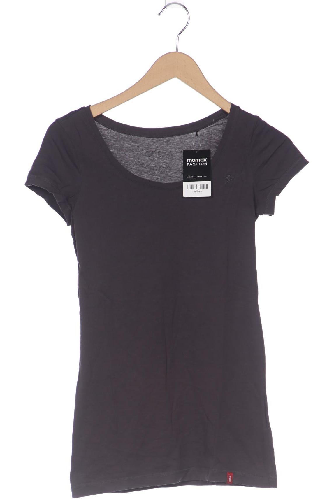 

edc by Esprit Damen T-Shirt, grau, Gr. 36