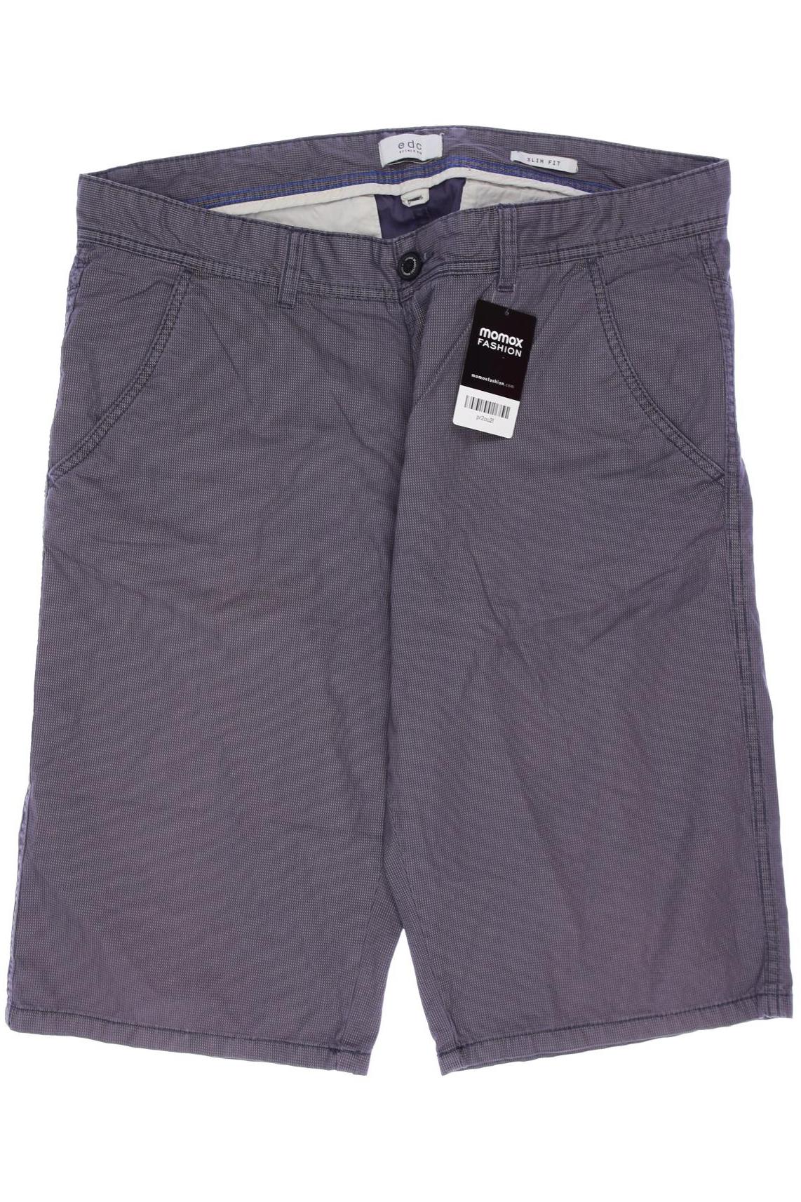 

edc by Esprit Herren Shorts, grau, Gr. 54