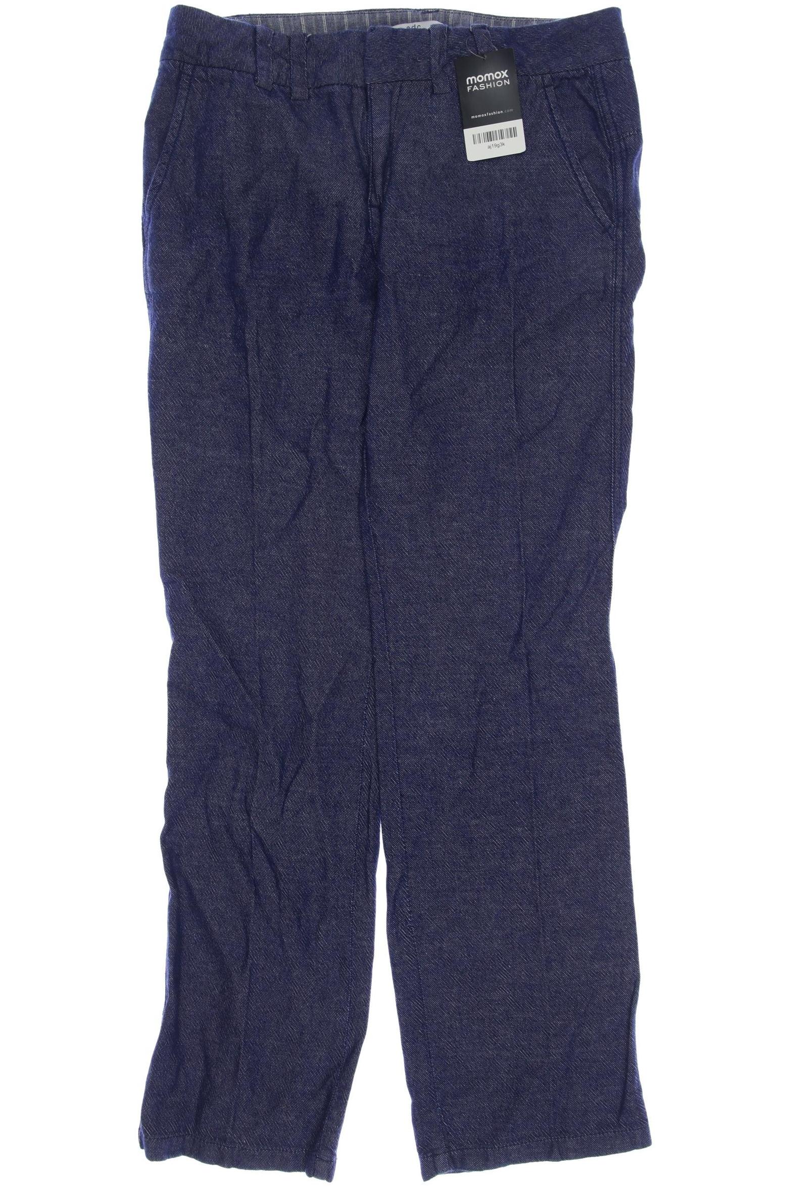 

edc by Esprit Damen Stoffhose, blau, Gr. 34