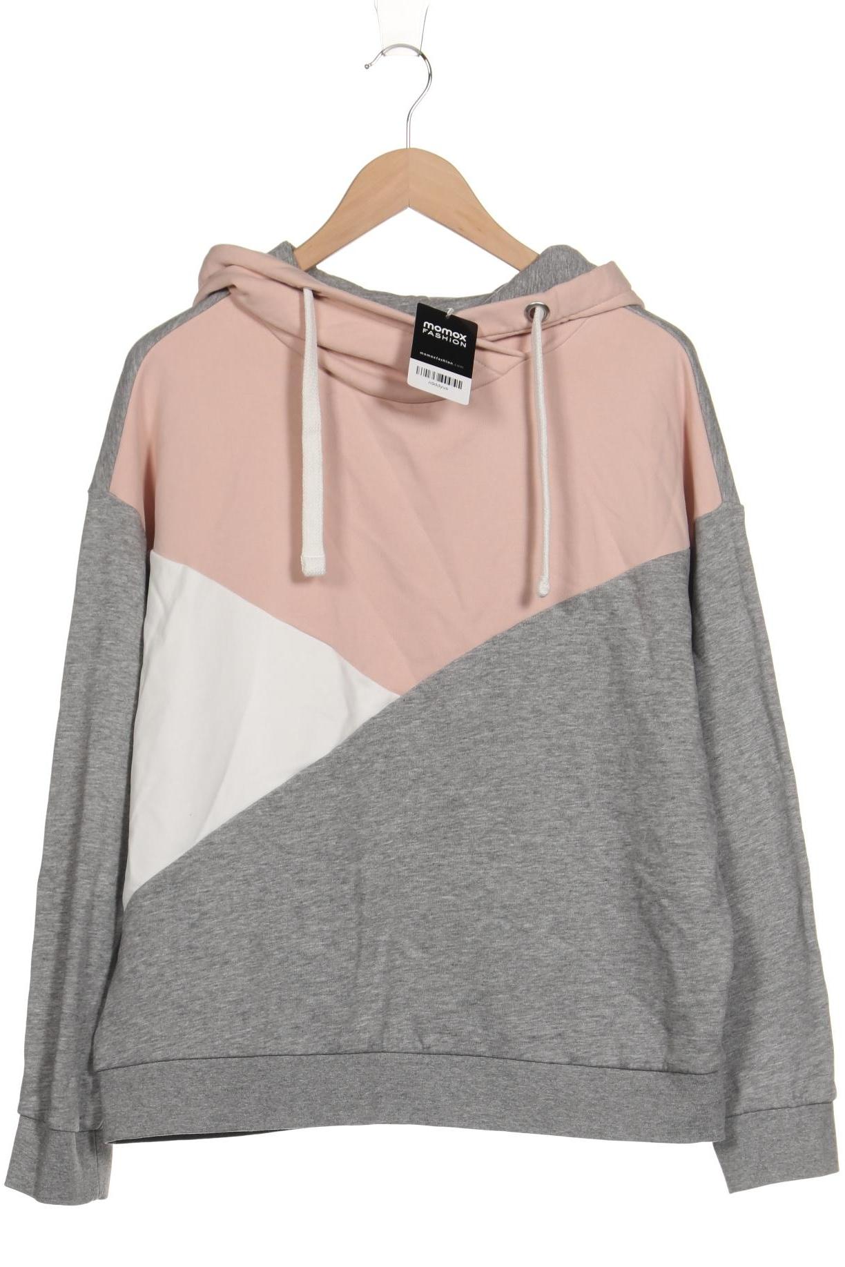 

edc by Esprit Damen Kapuzenpullover, grau, Gr. 44