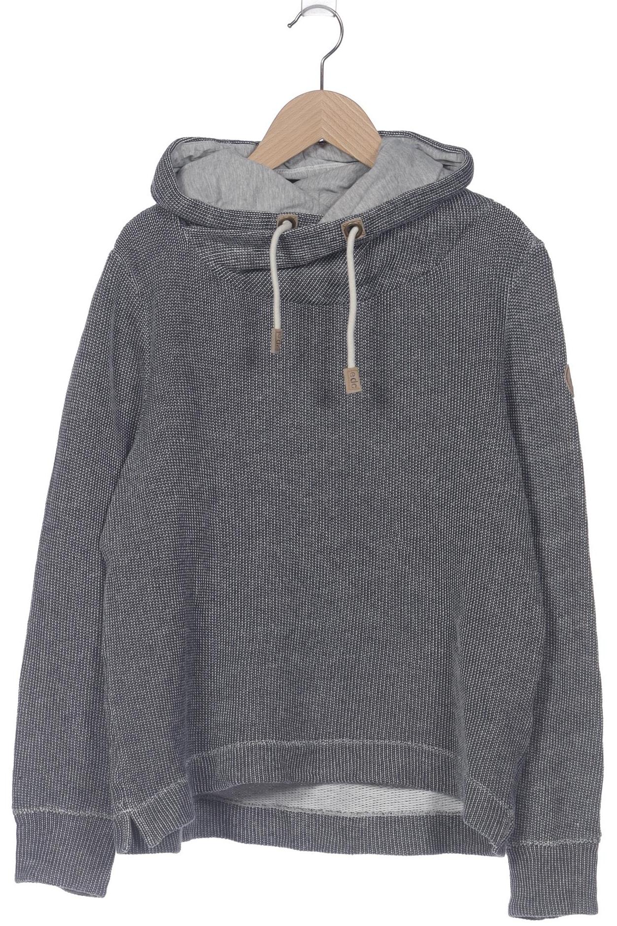 

edc by Esprit Damen Kapuzenpullover, blau, Gr. 36