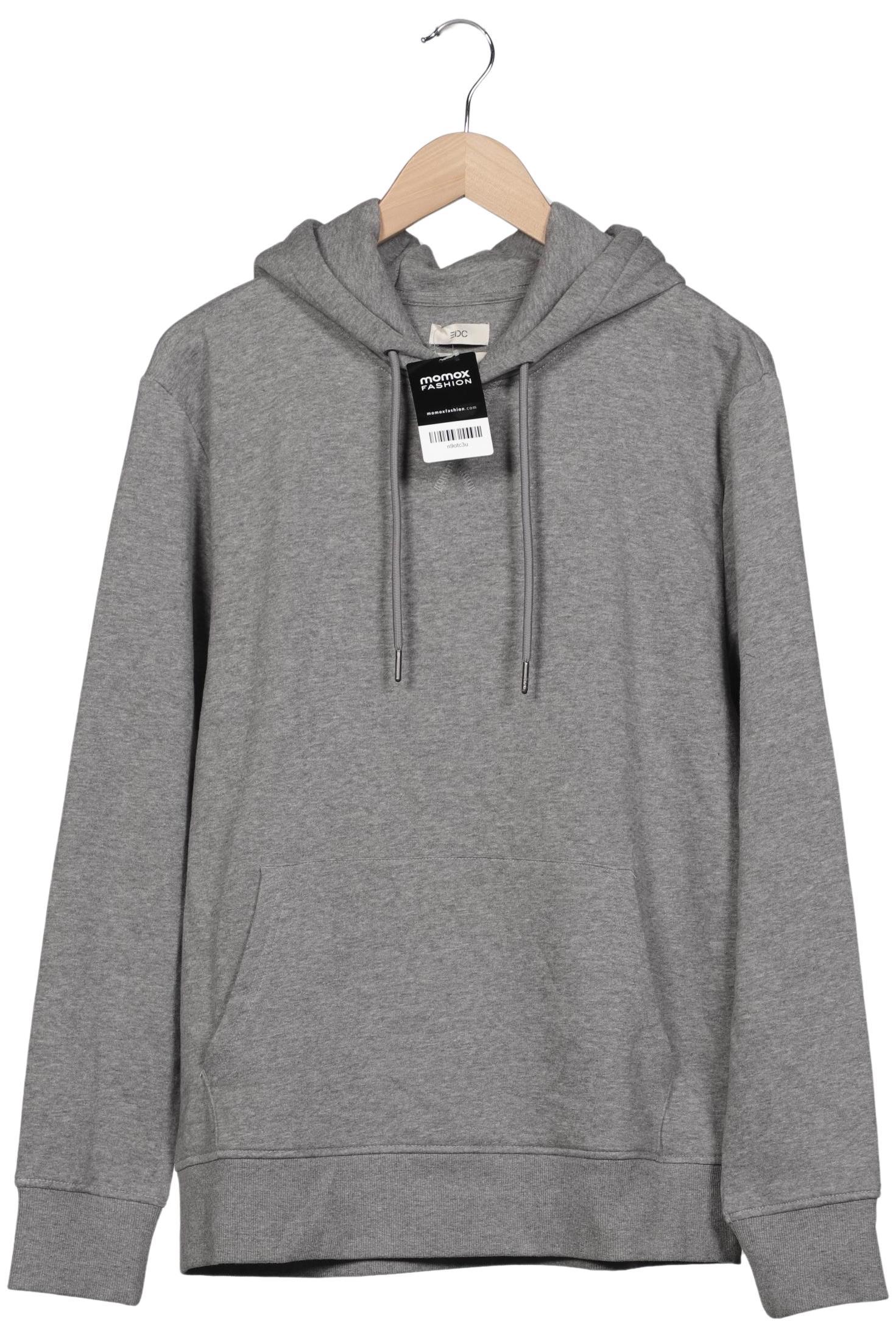 

edc by Esprit Herren Kapuzenpullover, grau, Gr. 48