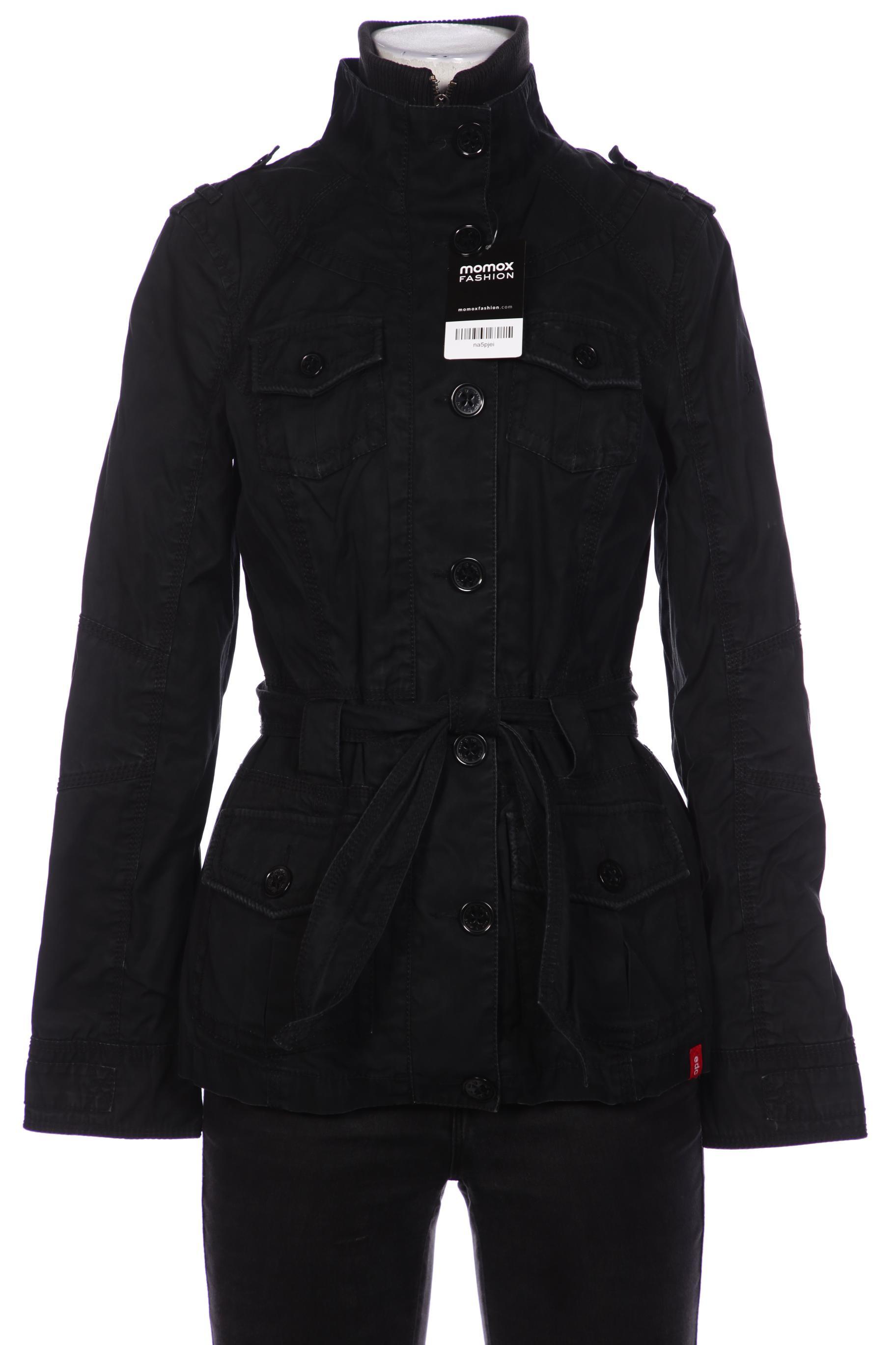 

edc by Esprit Damen Jacke, schwarz, Gr. 36