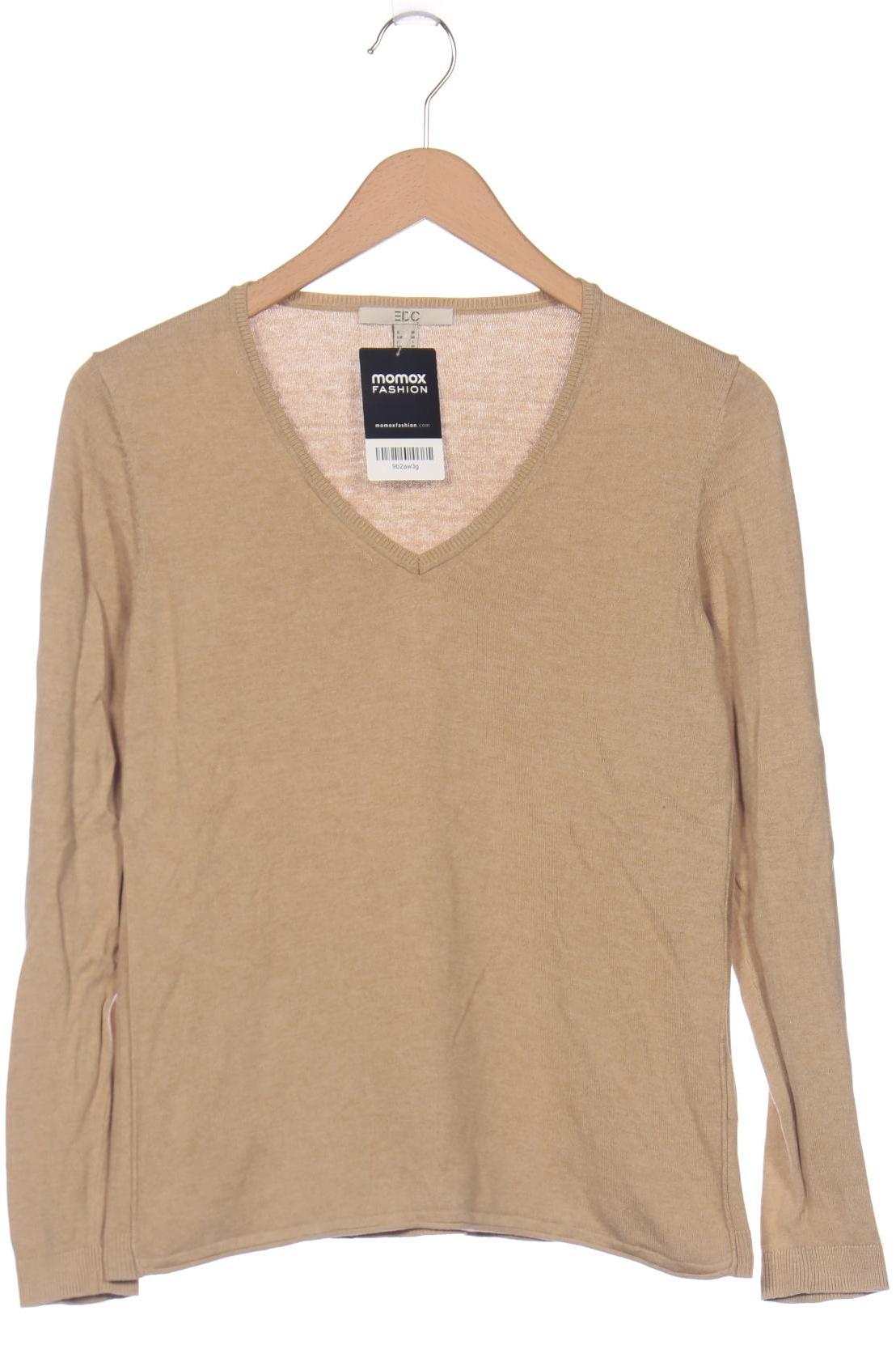 

edc by Esprit Damen Pullover, beige, Gr. 38