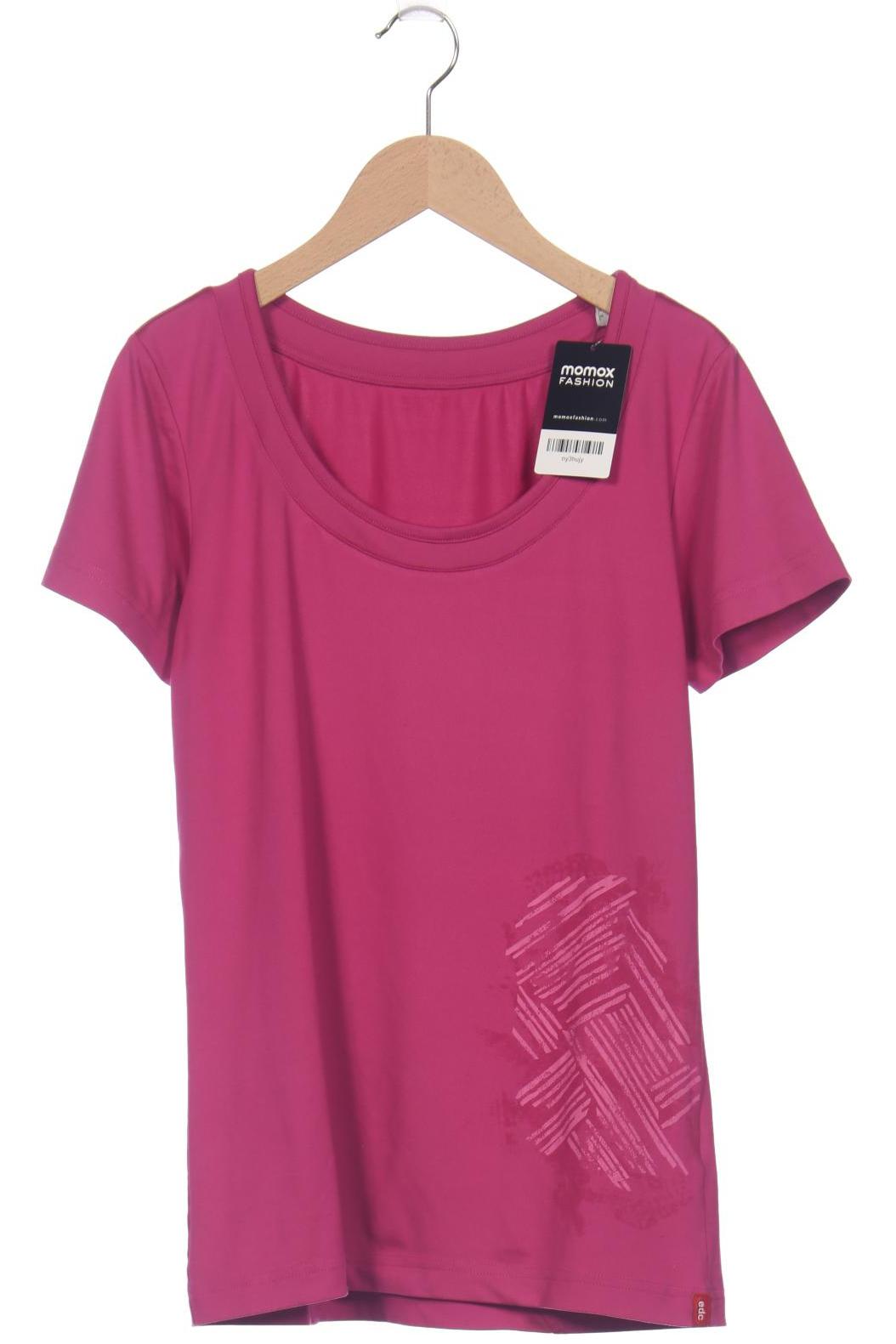 

edc by Esprit Damen T-Shirt, pink, Gr. 42