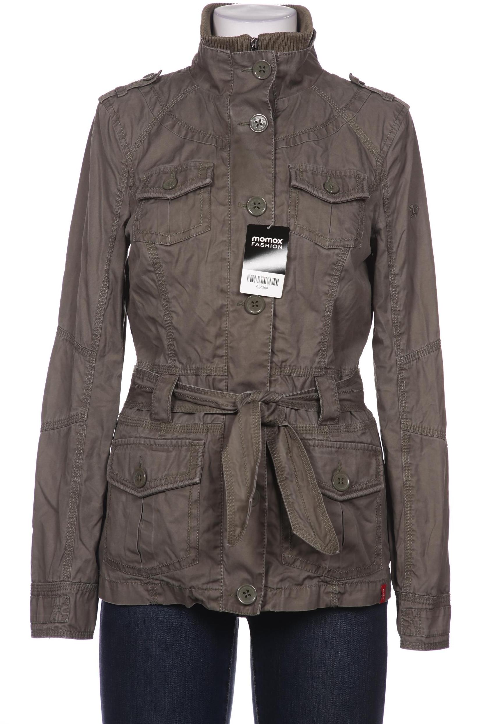 

edc by Esprit Damen Jacke, grau, Gr. 38