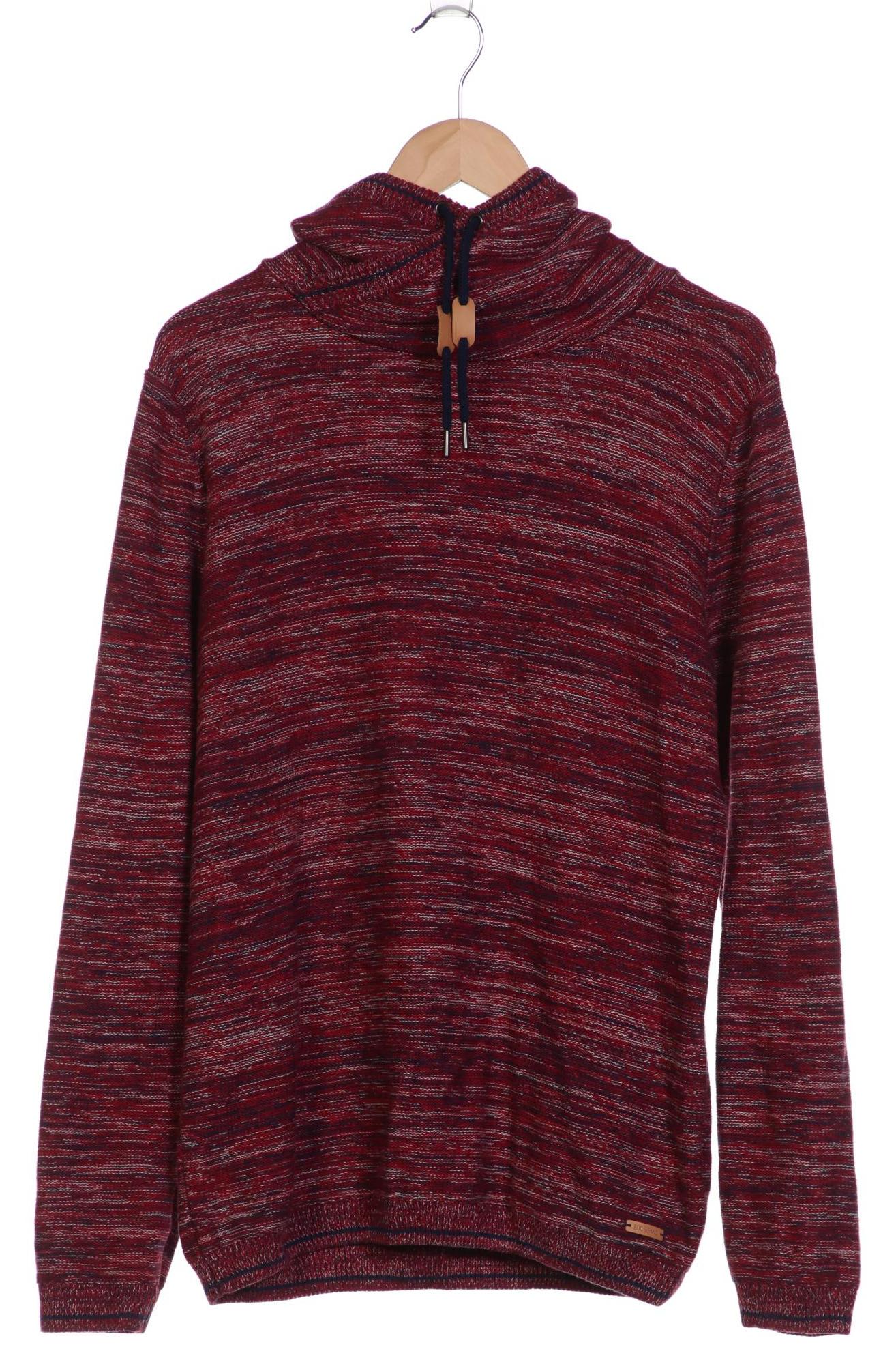 

edc by Esprit Herren Pullover, bordeaux, Gr. 52