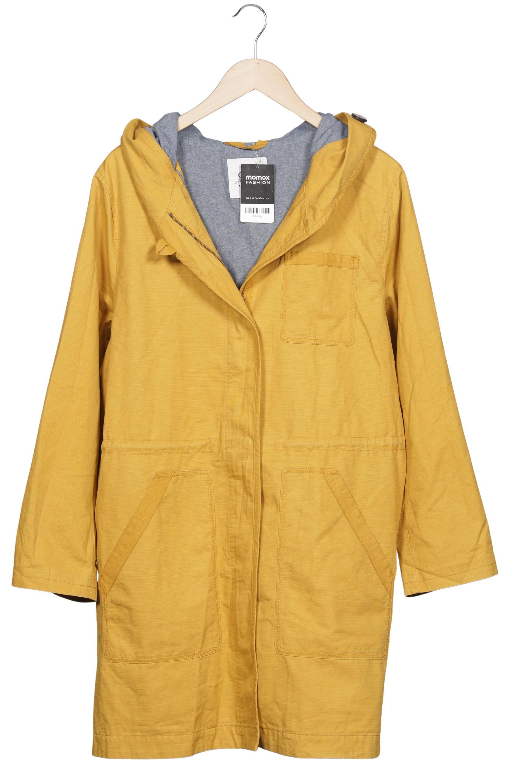 

edc by Esprit Damen Mantel, gelb, Gr. 46