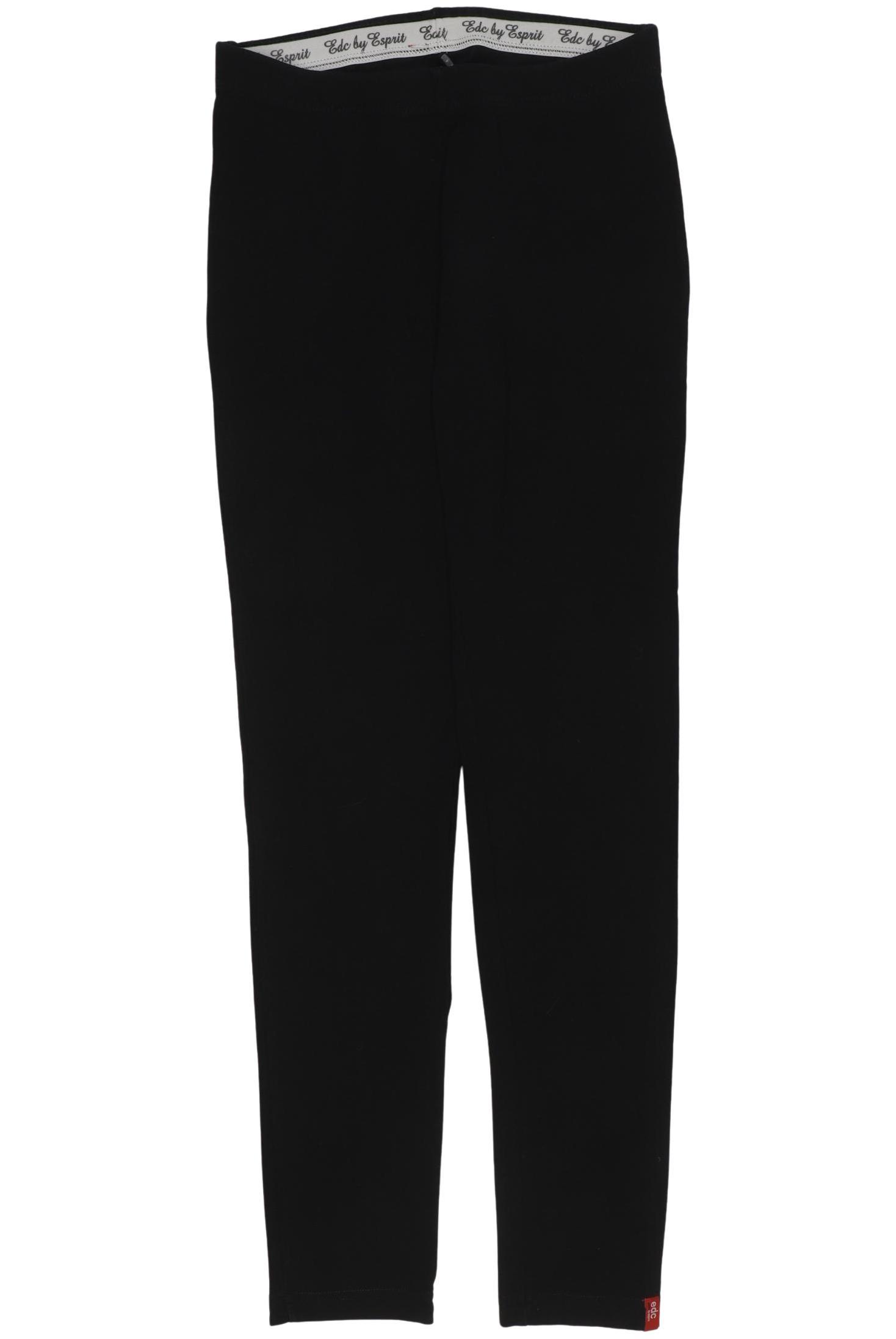 

edc by Esprit Damen Stoffhose, schwarz, Gr. 25