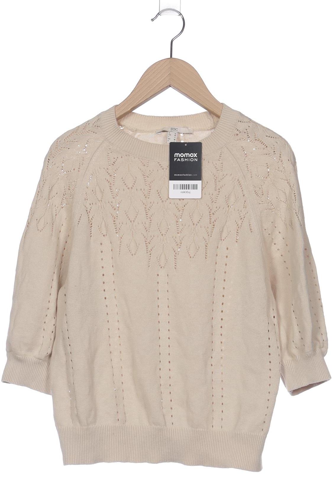 

edc by Esprit Damen Pullover, beige, Gr. 38