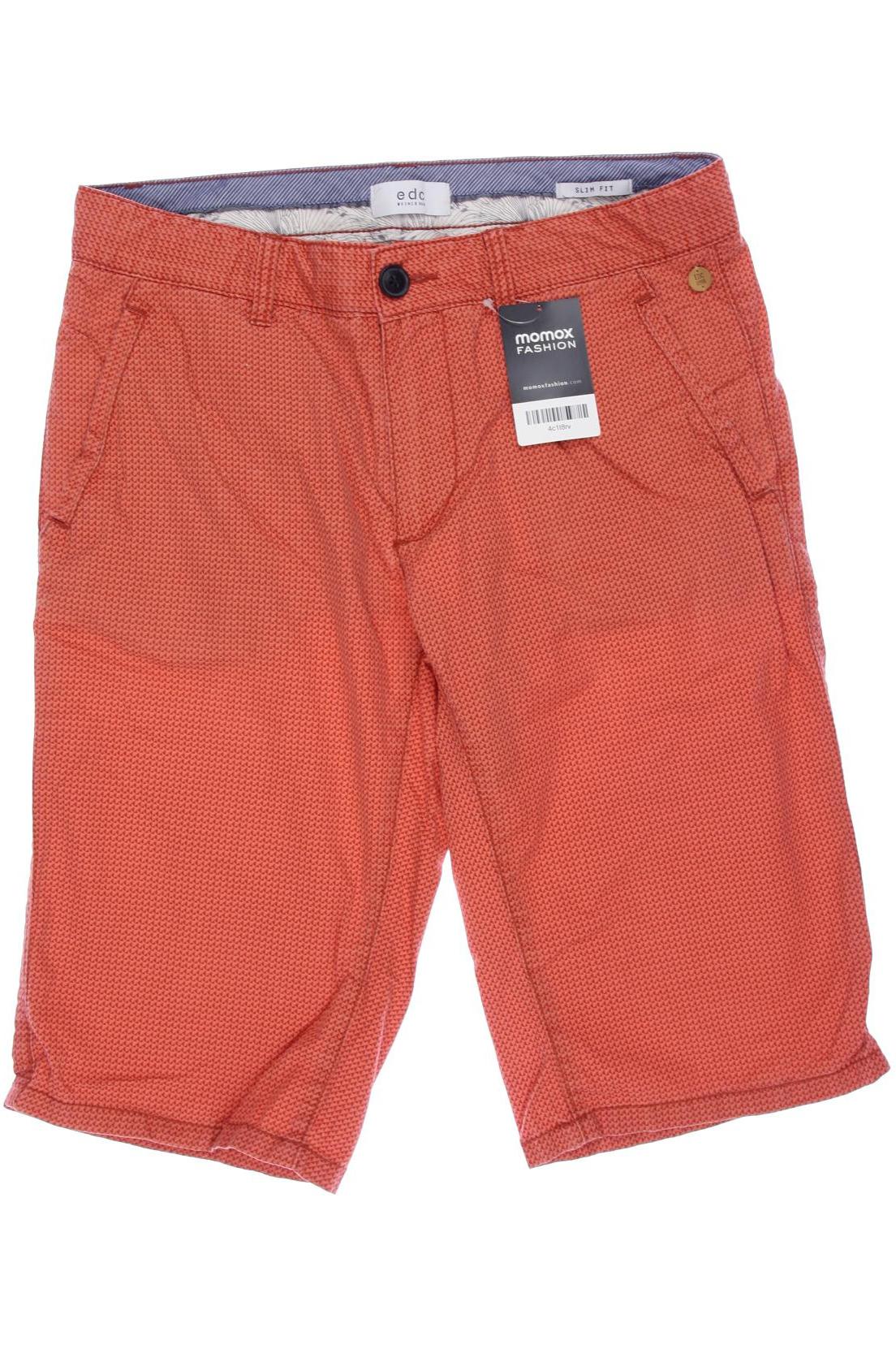 

edc by Esprit Herren Shorts, rot, Gr. 30