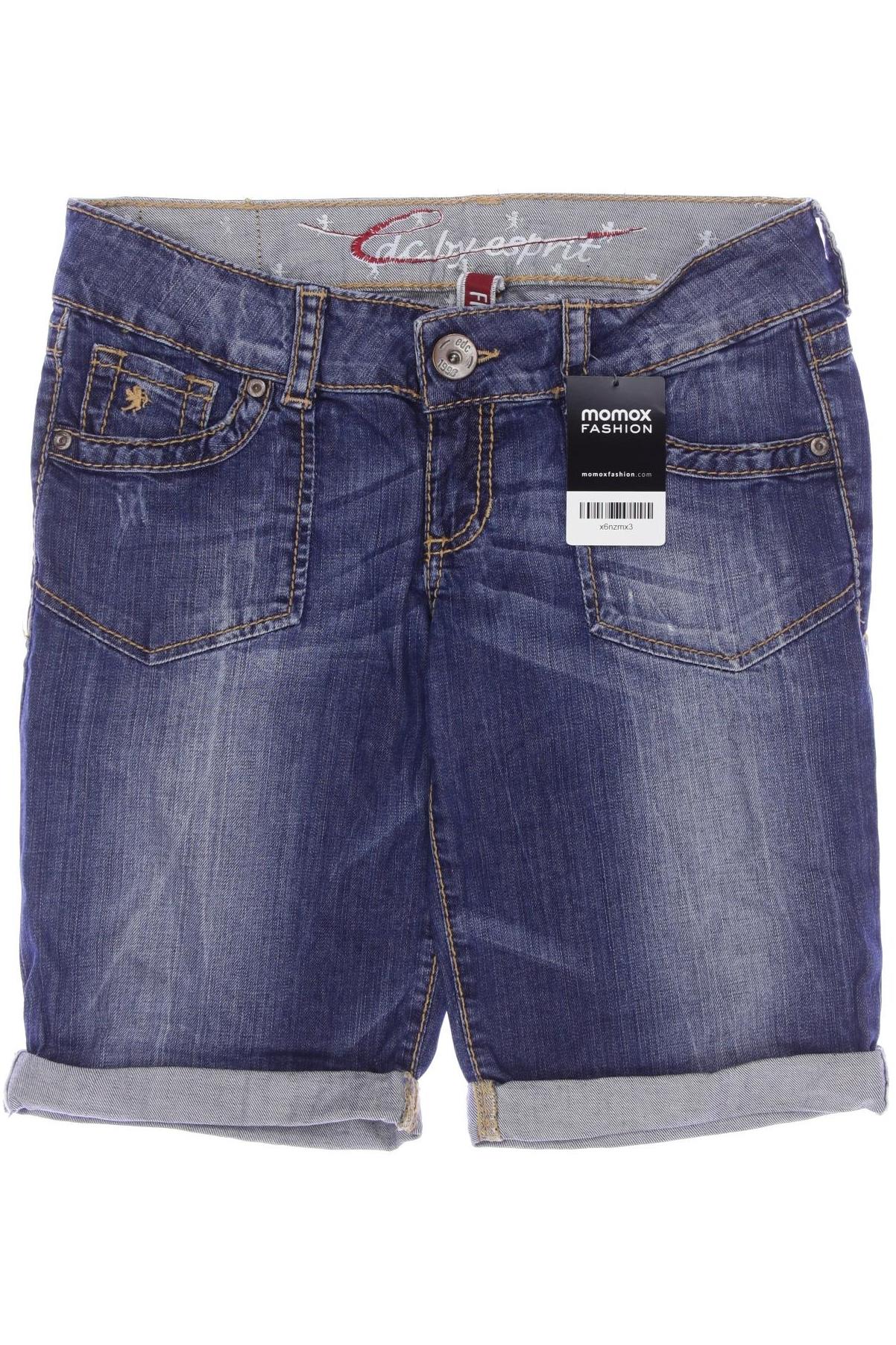 

edc by Esprit Damen Shorts, blau, Gr. 29