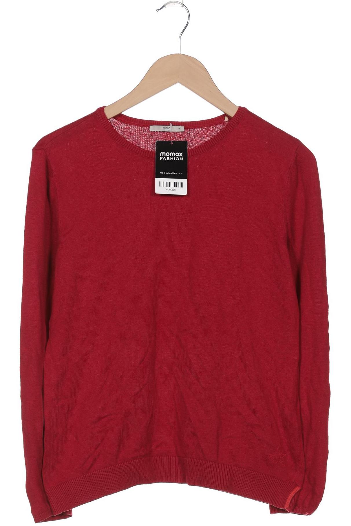 

edc by Esprit Damen Pullover, rot, Gr. 38