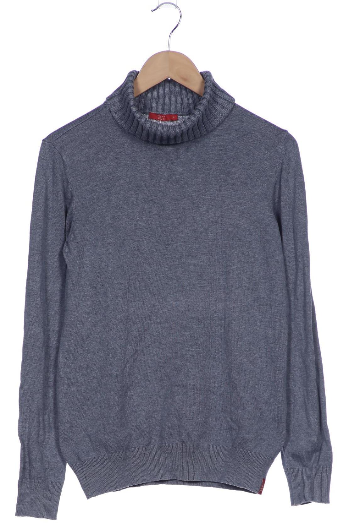 

edc by Esprit Damen Pullover, blau, Gr. 38