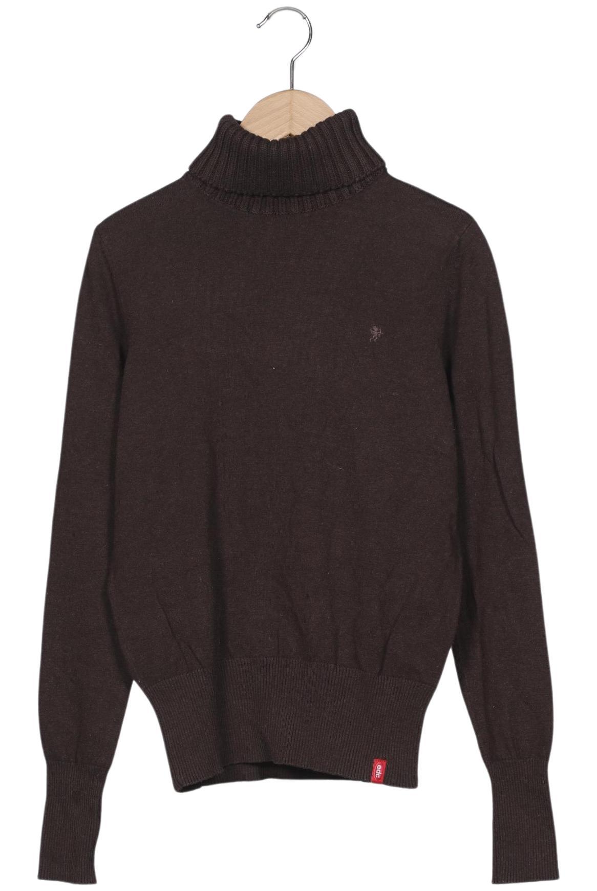 

edc by Esprit Damen Pullover, braun, Gr. 36