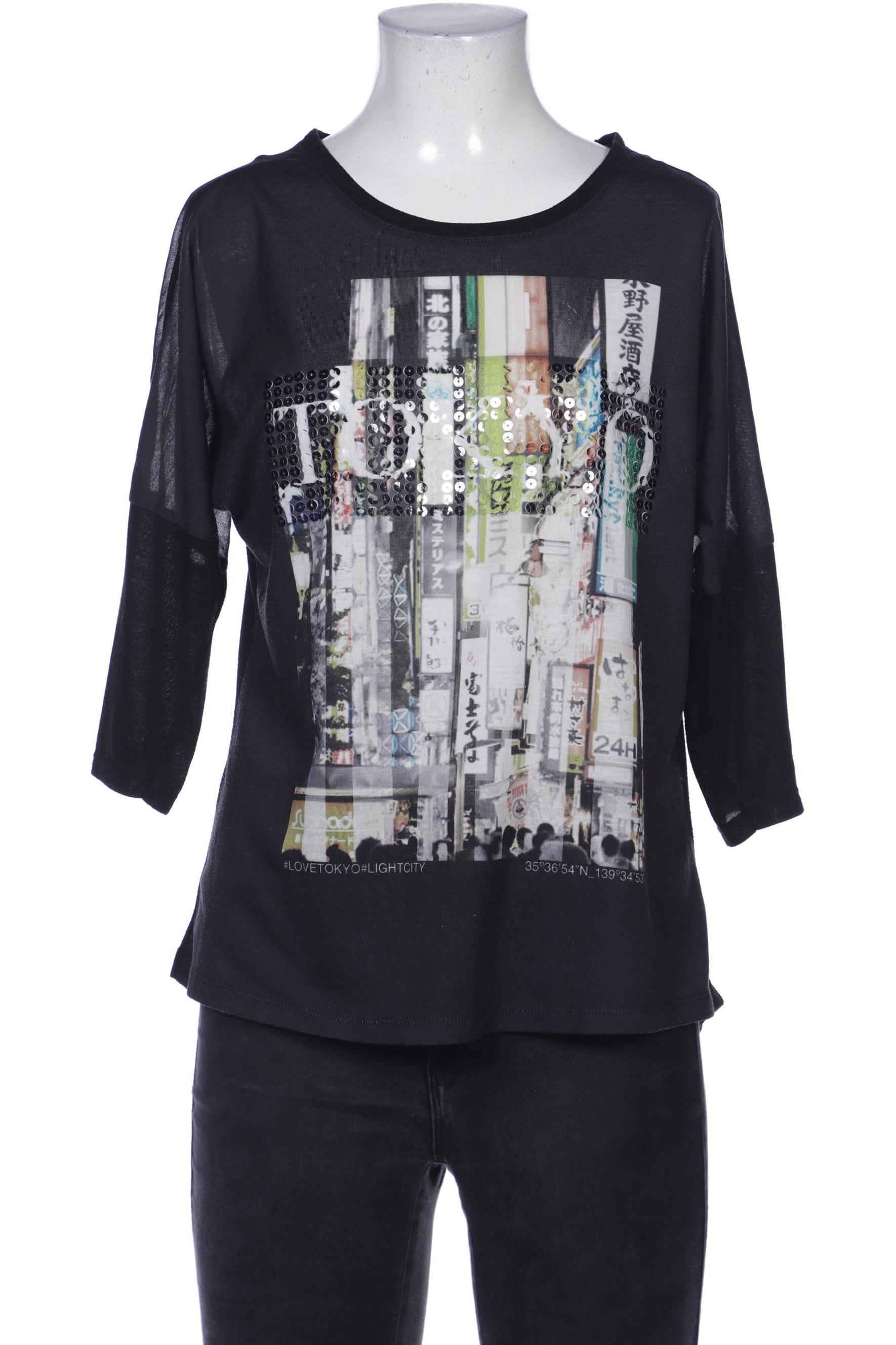 

edc by Esprit Damen T-Shirt, schwarz, Gr. 36