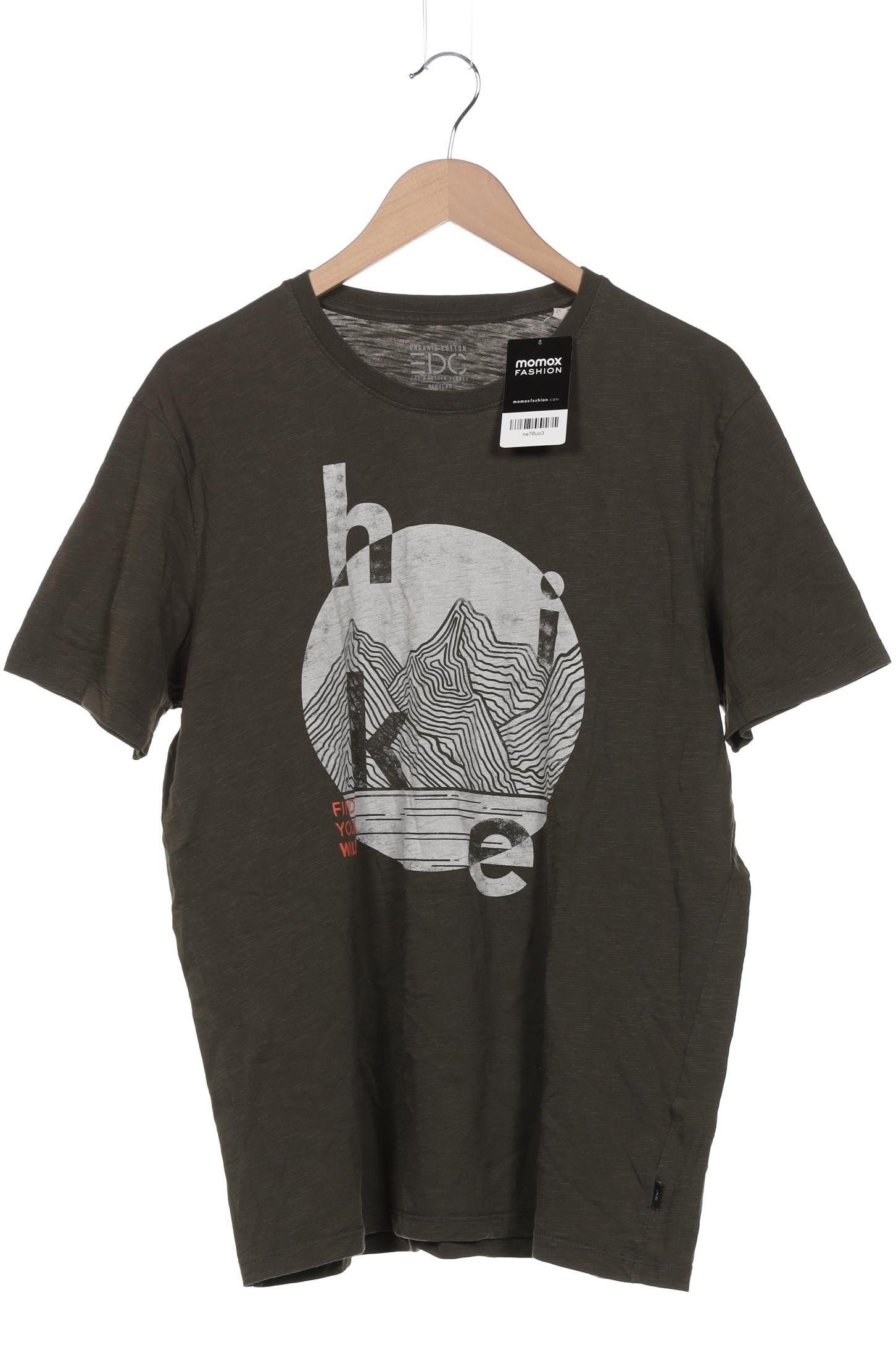 

edc by Esprit Herren T-Shirt, grün, Gr. 52