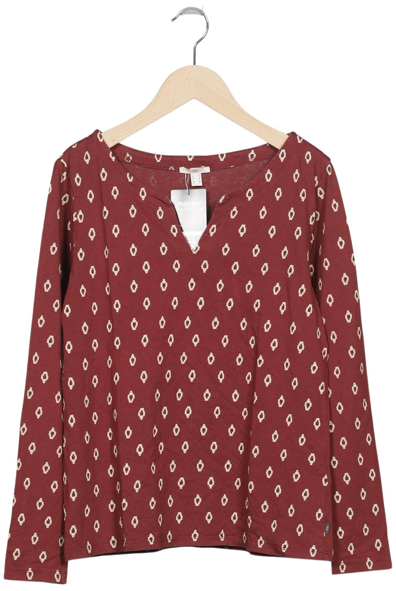 

edc by Esprit Damen Langarmshirt, rot, Gr. 38