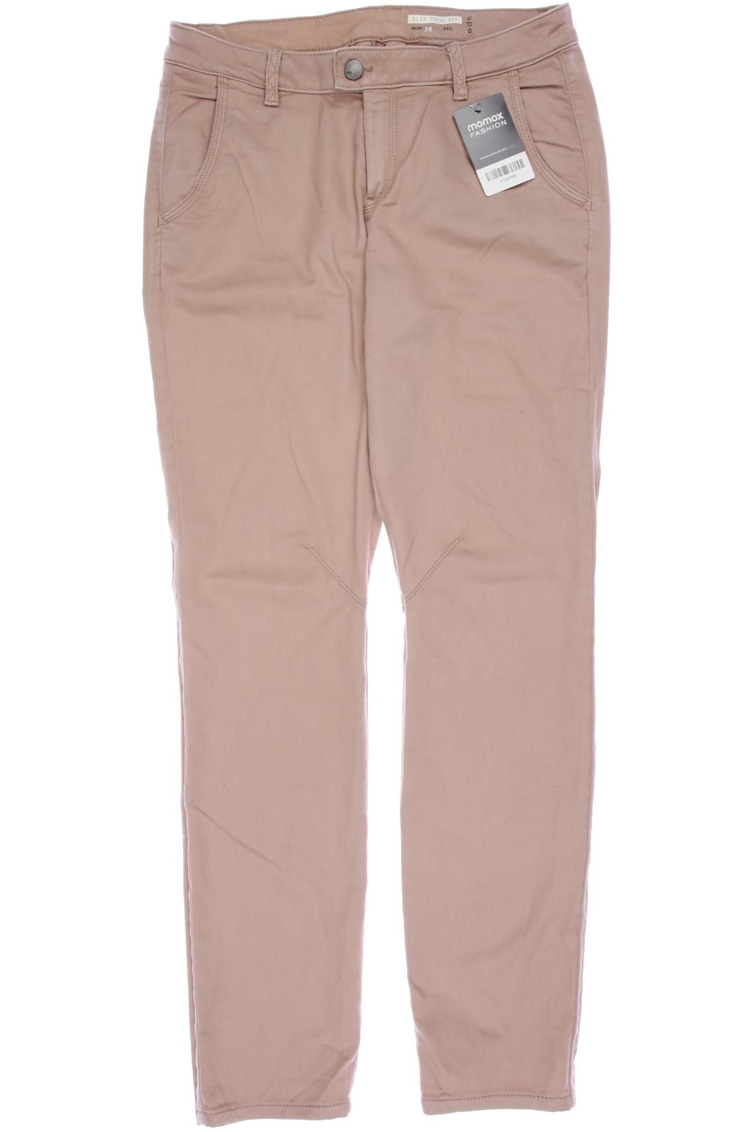 

edc by Esprit Damen Stoffhose, pink, Gr. 38