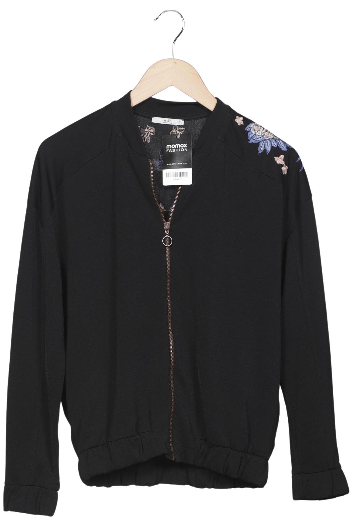 

edc by Esprit Damen Jacke, schwarz, Gr. 36