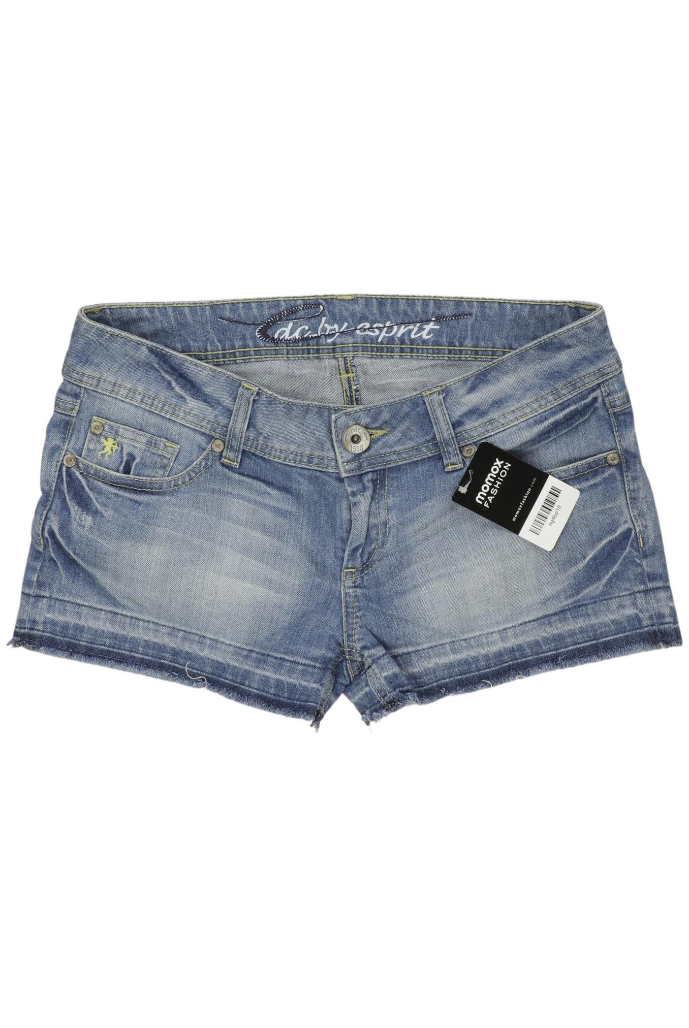 

edc by Esprit Damen Shorts, blau, Gr. 29