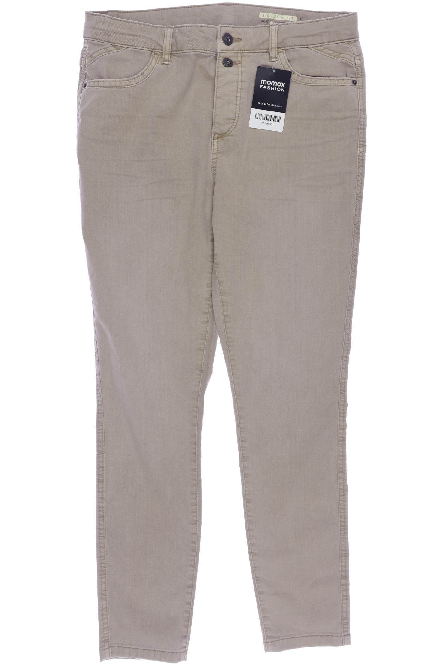 

edc by Esprit Damen Jeans, beige, Gr. 40