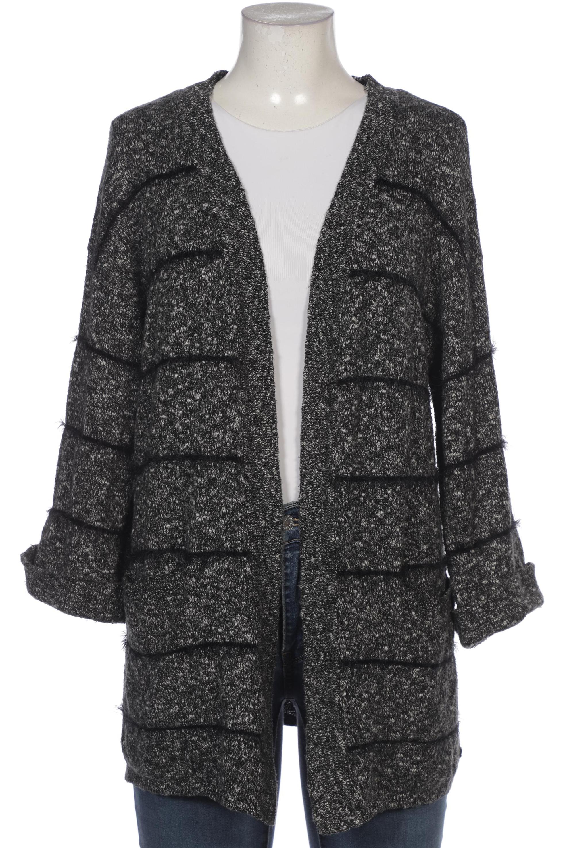 

edc by Esprit Damen Strickjacke, schwarz, Gr. 42