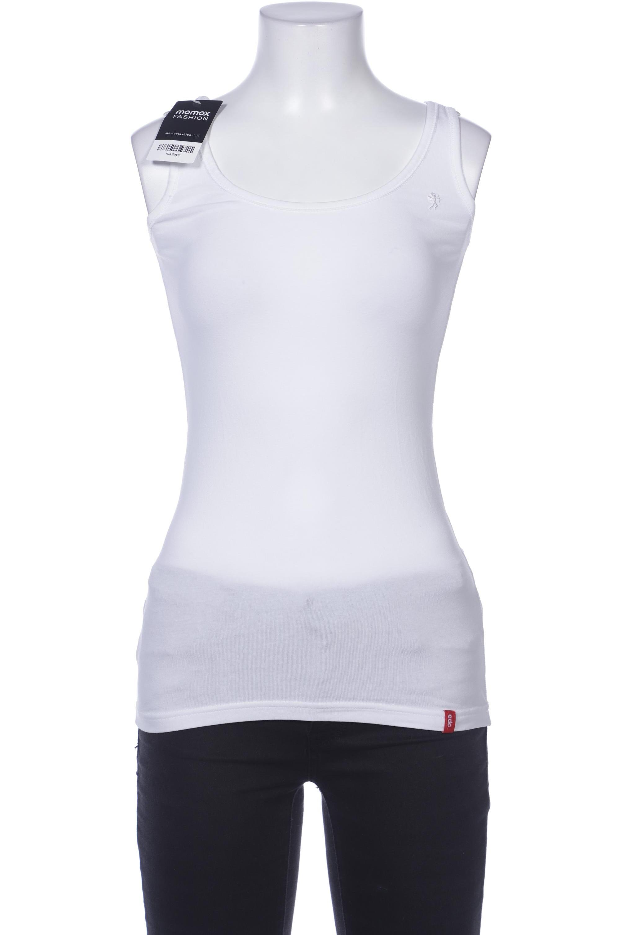 

edc by Esprit Damen Top, weiß, Gr. 36