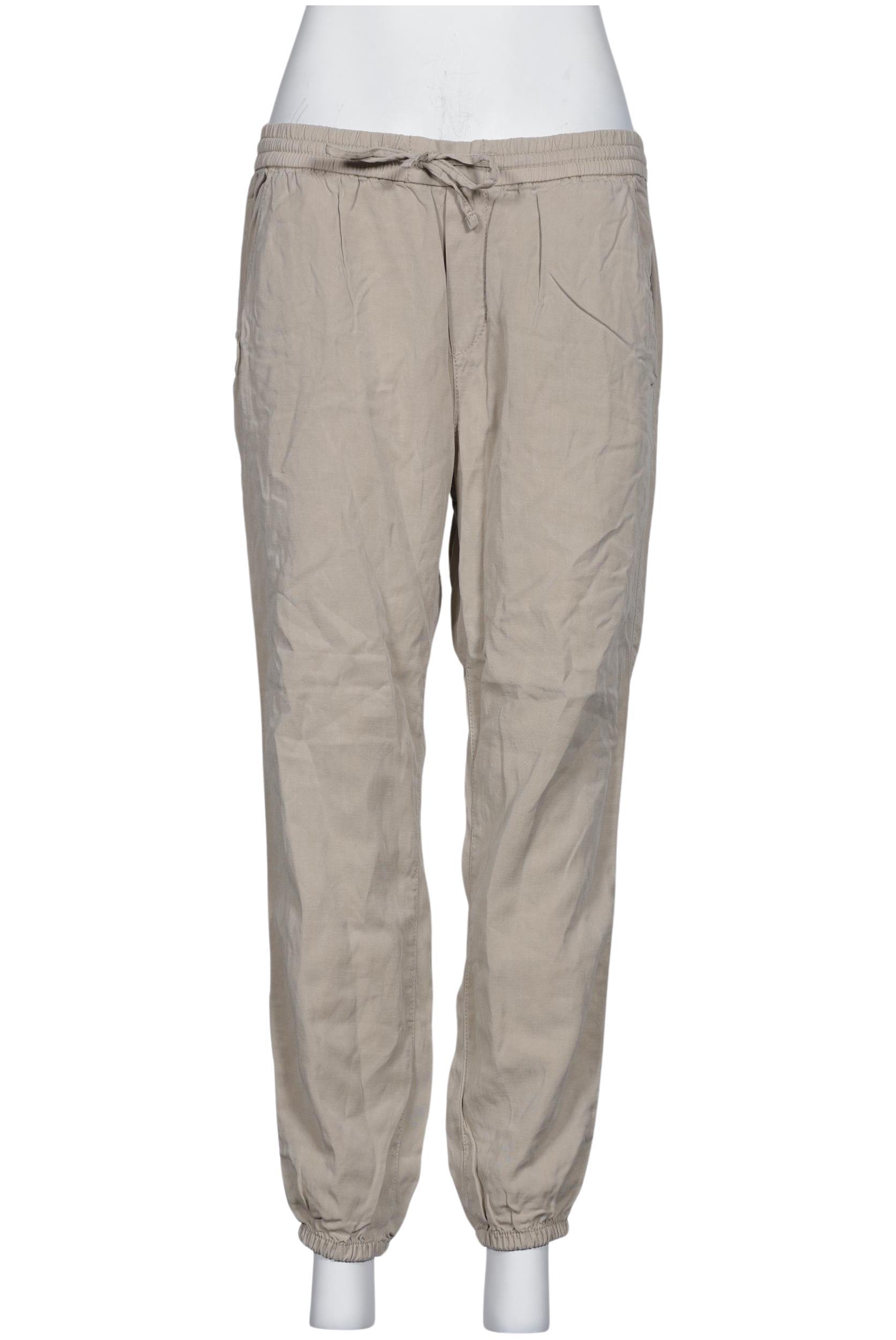 

edc by Esprit Damen Stoffhose, beige, Gr. 40