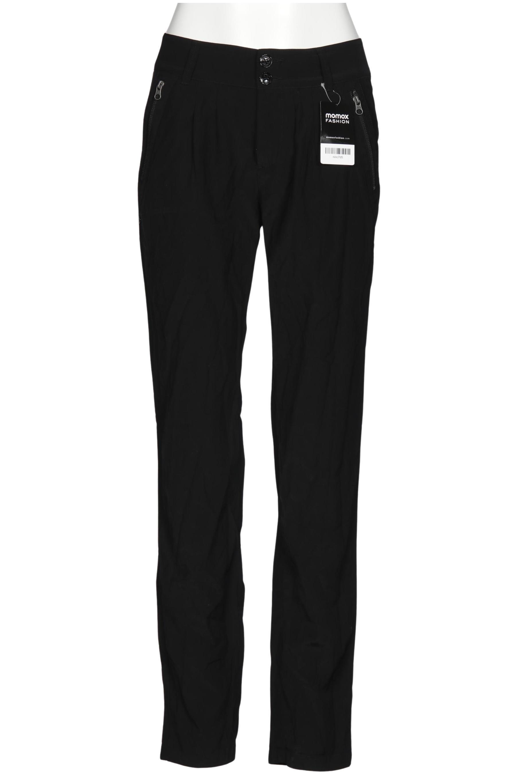 

edc by Esprit Damen Stoffhose, schwarz, Gr. 36