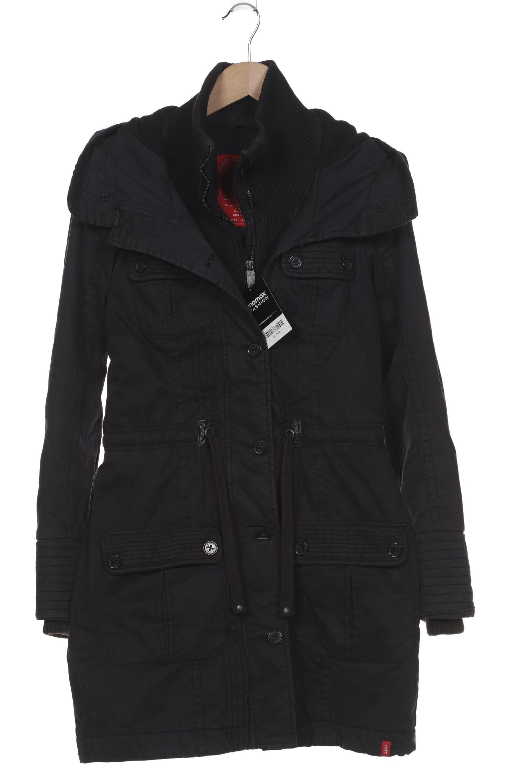 

edc by Esprit Damen Mantel, marineblau, Gr. 36