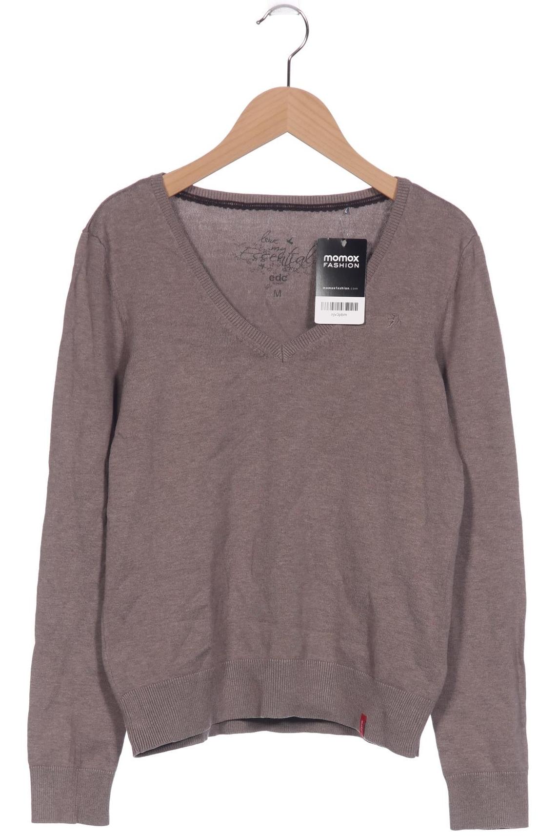 

edc by Esprit Damen Pullover, grau, Gr. 38