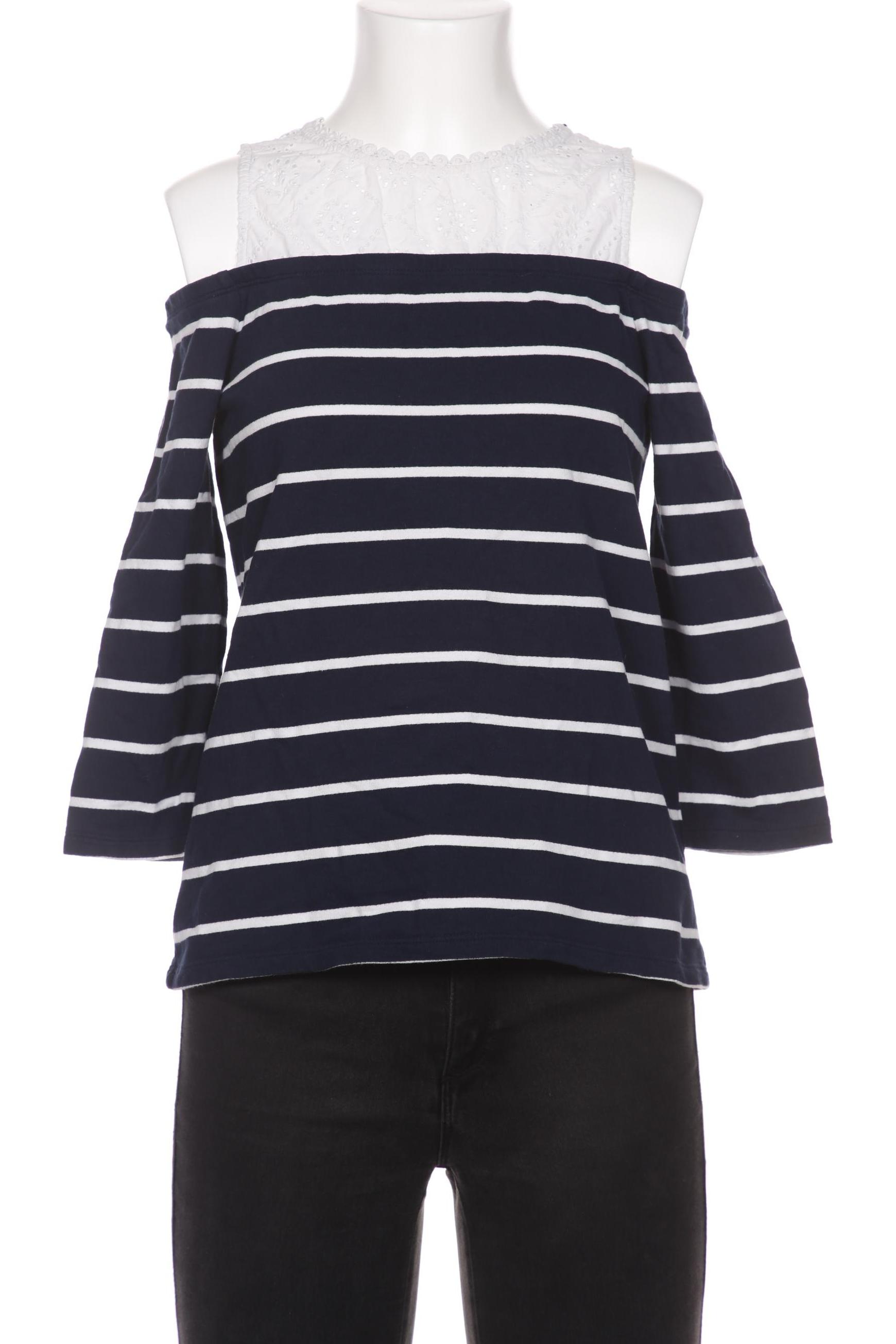 

edc by Esprit Damen Langarmshirt, marineblau, Gr. 36