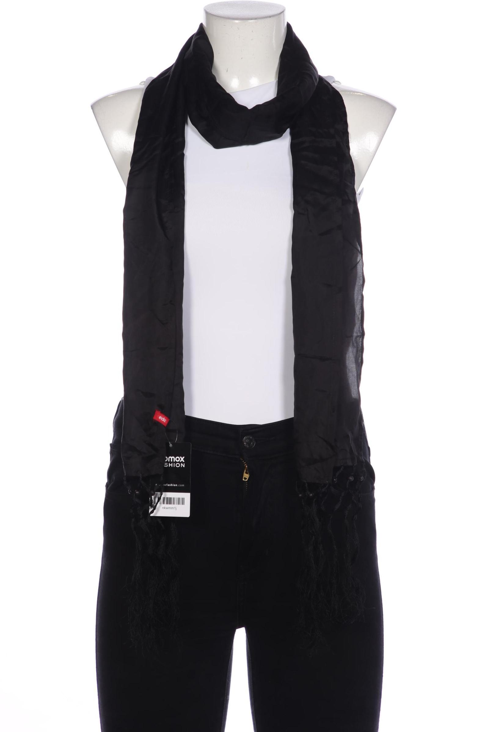 

edc by Esprit Damen Schal, schwarz, Gr.