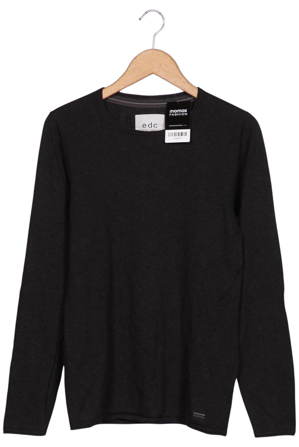 

edc by Esprit Herren Pullover, grau, Gr. 46