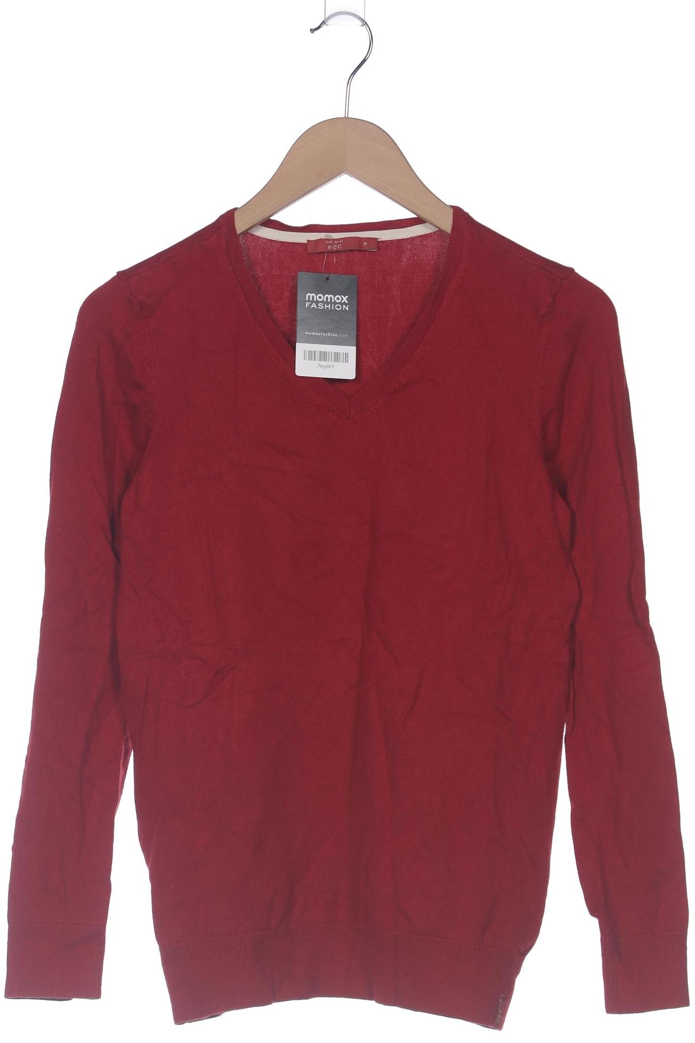 

edc by Esprit Damen Pullover, rot, Gr. 38
