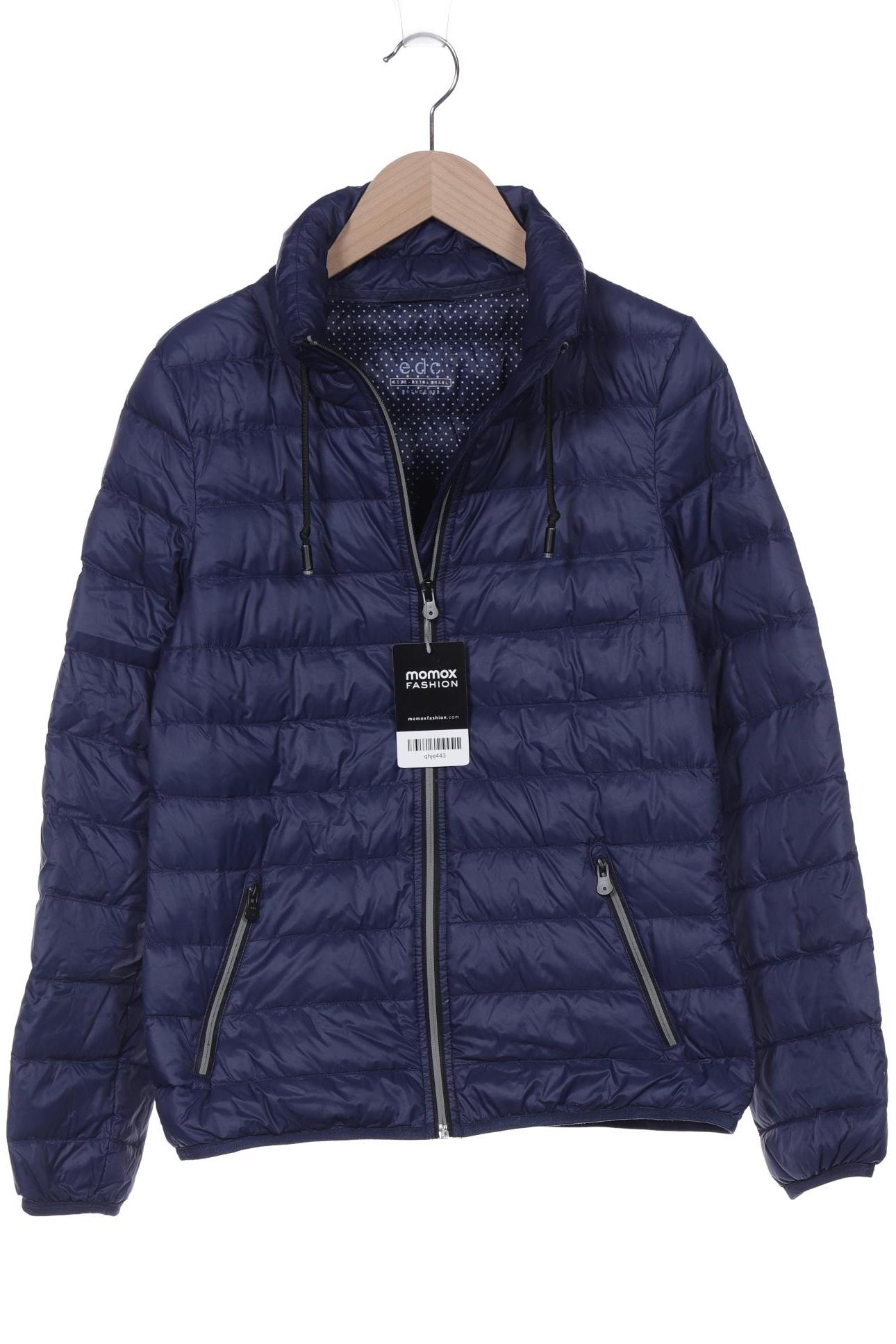 

edc by Esprit Damen Jacke, blau, Gr. 34