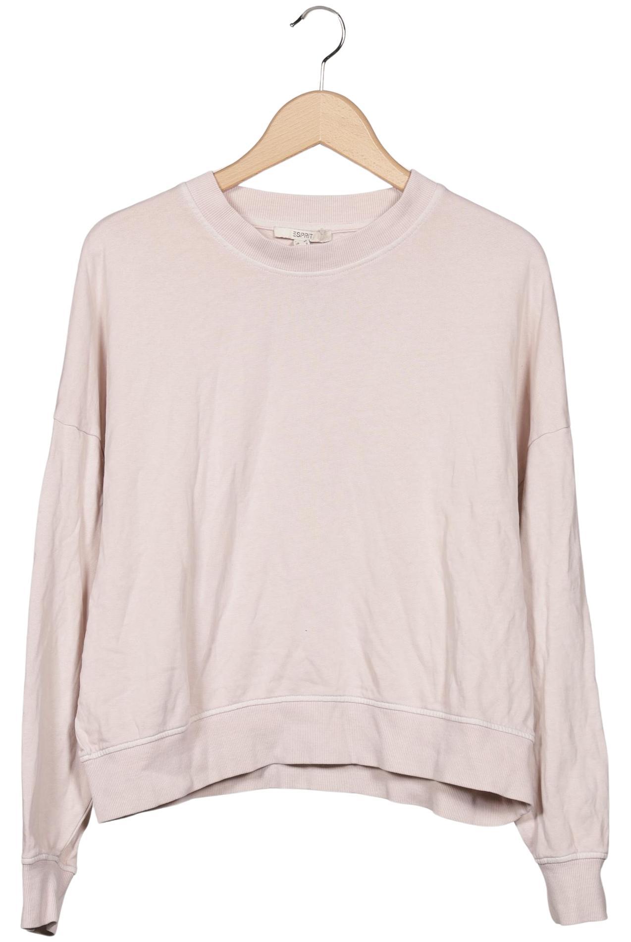 

edc by Esprit Damen Sweatshirt, beige, Gr. 34