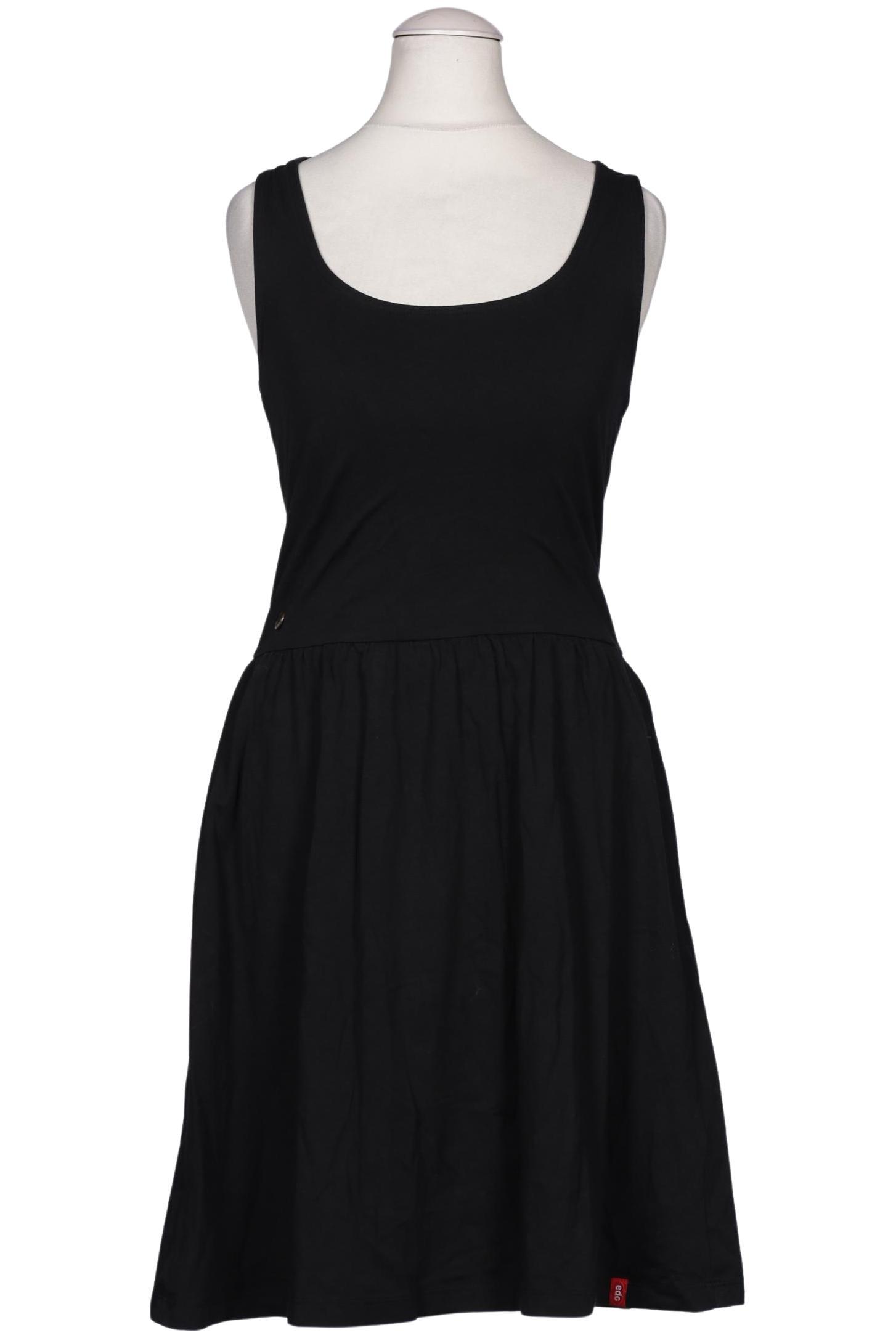 

edc by Esprit Damen Kleid, schwarz, Gr. 34