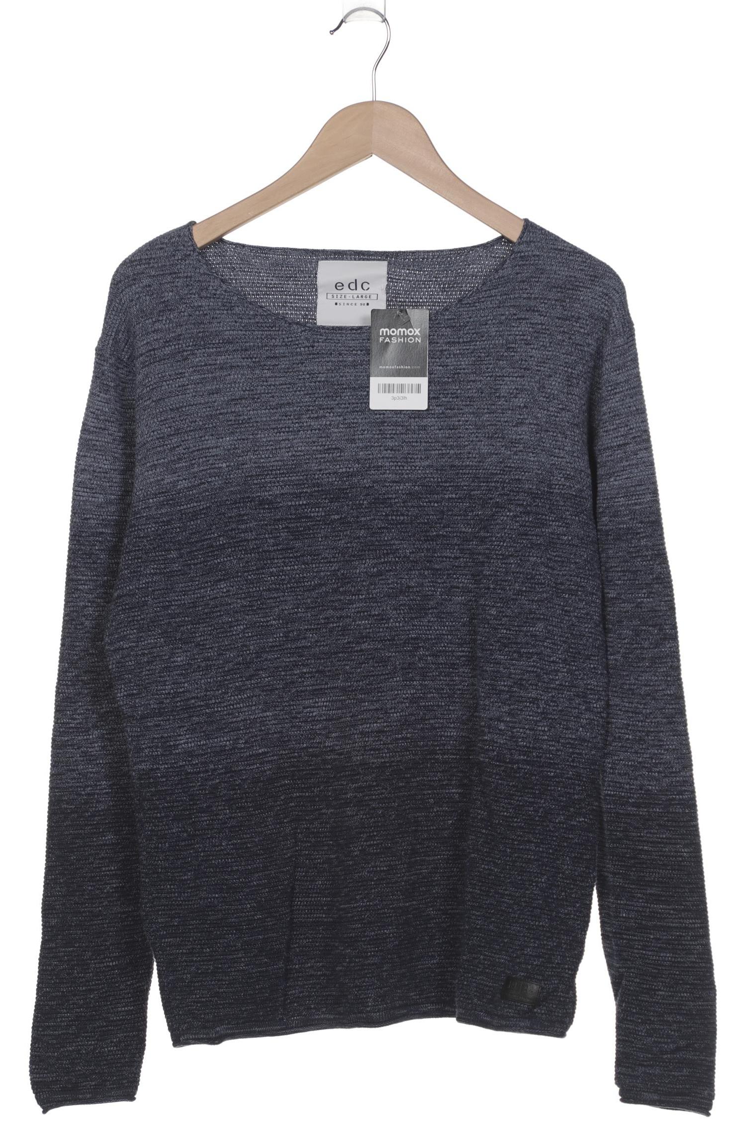 

edc by Esprit Herren Pullover, marineblau, Gr. 52